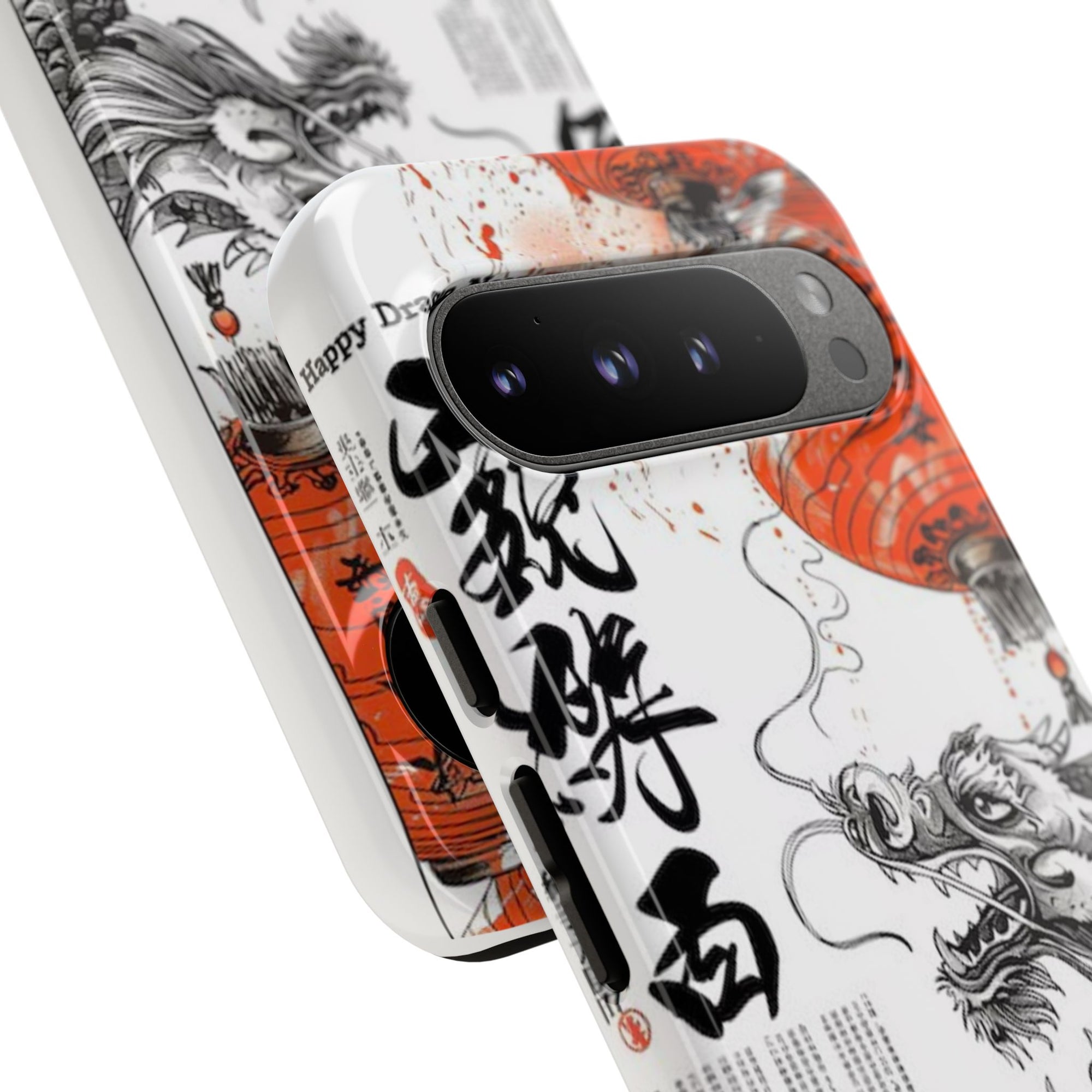 Dragon Design Phone Case, Tough Cases with Chinese Art for Unique Style, Gift for Art Lovers, Phone Protection, Trendy Accessories