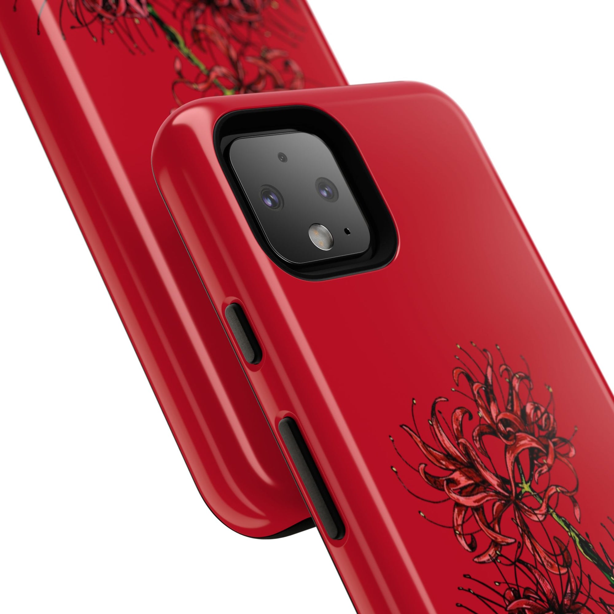 Floral Phone Case, Cute Durable Case for Plants Lovers, Stylish Tech Accessories, Gift for Her, Autumn Decor