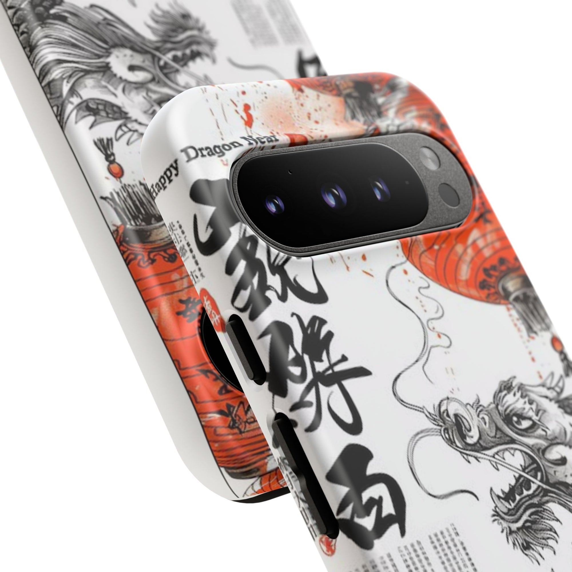 Dragon Design Phone Case, Tough Cases with Chinese Art for Unique Style, Gift for Art Lovers, Phone Protection, Trendy Accessories