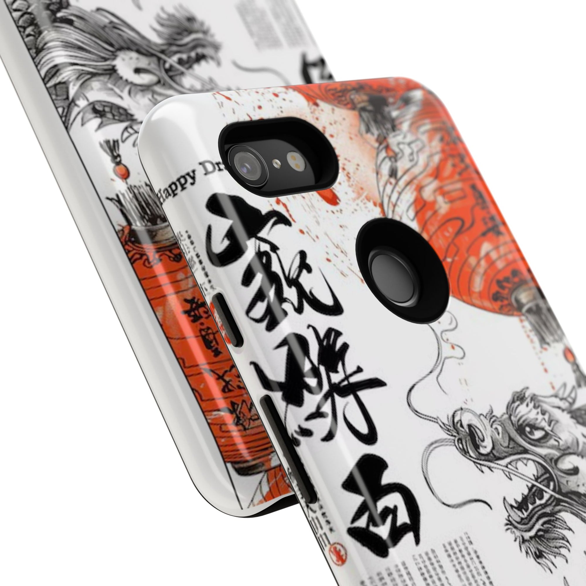 Dragon Design Phone Case, Tough Cases with Chinese Art for Unique Style, Gift for Art Lovers, Phone Protection, Trendy Accessories