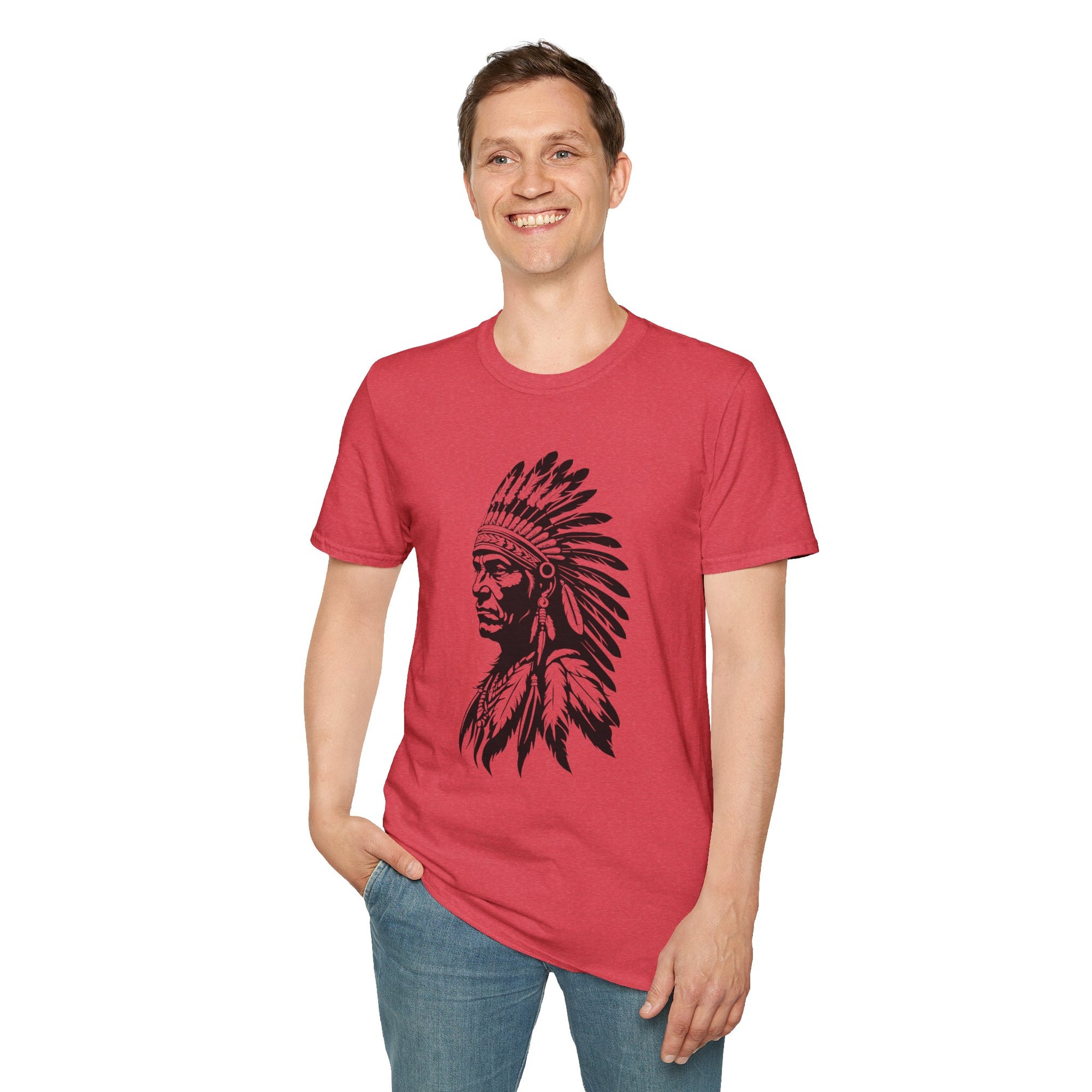 Cultural Heritage Graphic Tee - Unisex Softstyle T-Shirt, Ethnic Tee, Festival Shirt, Casual Wear, Gift for Him/Her