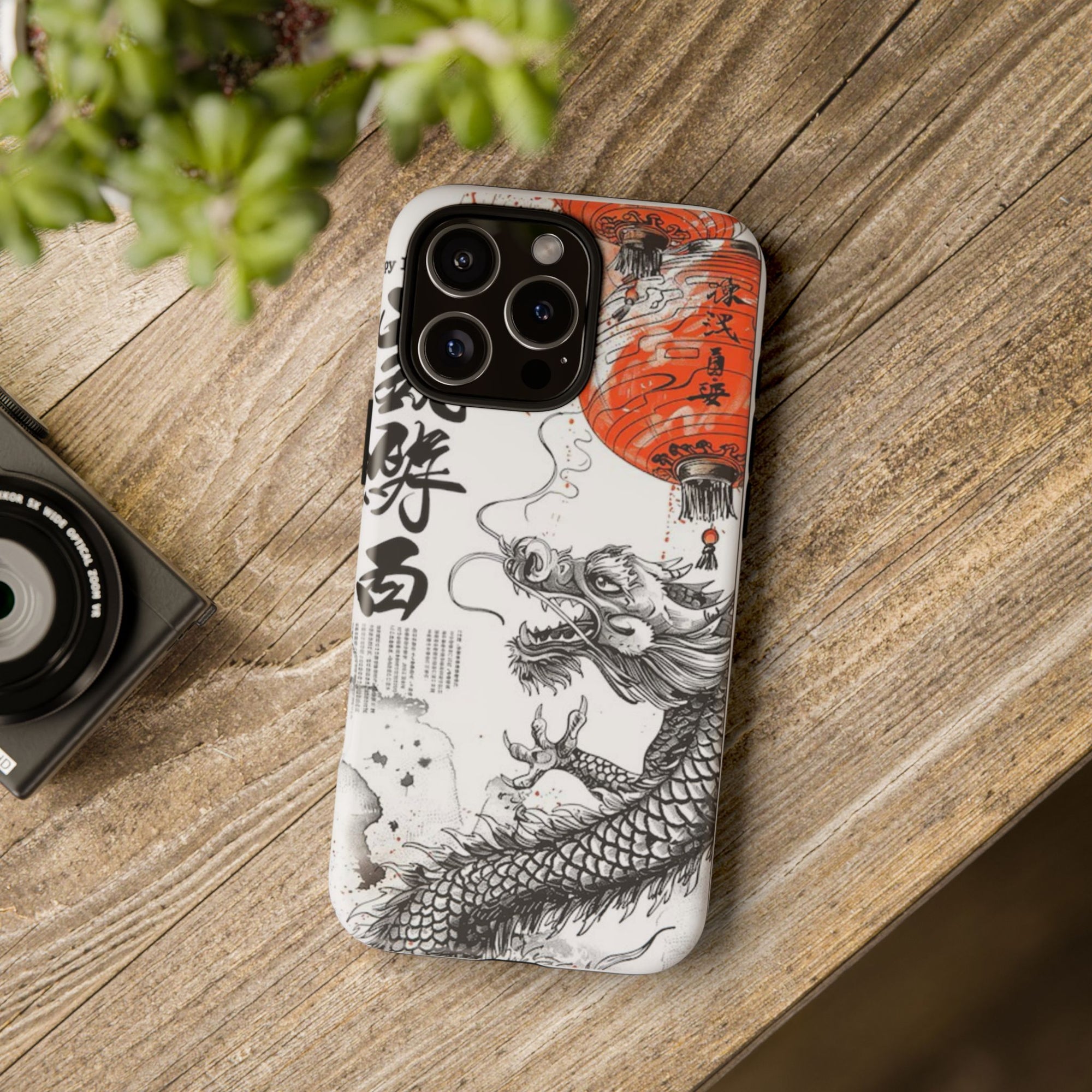 Dragon Design Phone Case, Tough Cases with Chinese Art for Unique Style, Gift for Art Lovers, Phone Protection, Trendy Accessories