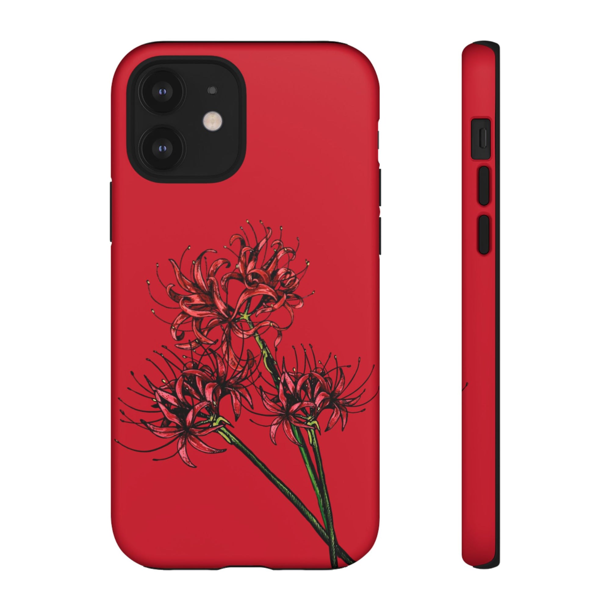 Floral Phone Case, Cute Durable Case for Plants Lovers, Stylish Tech Accessories, Gift for Her, Autumn Decor