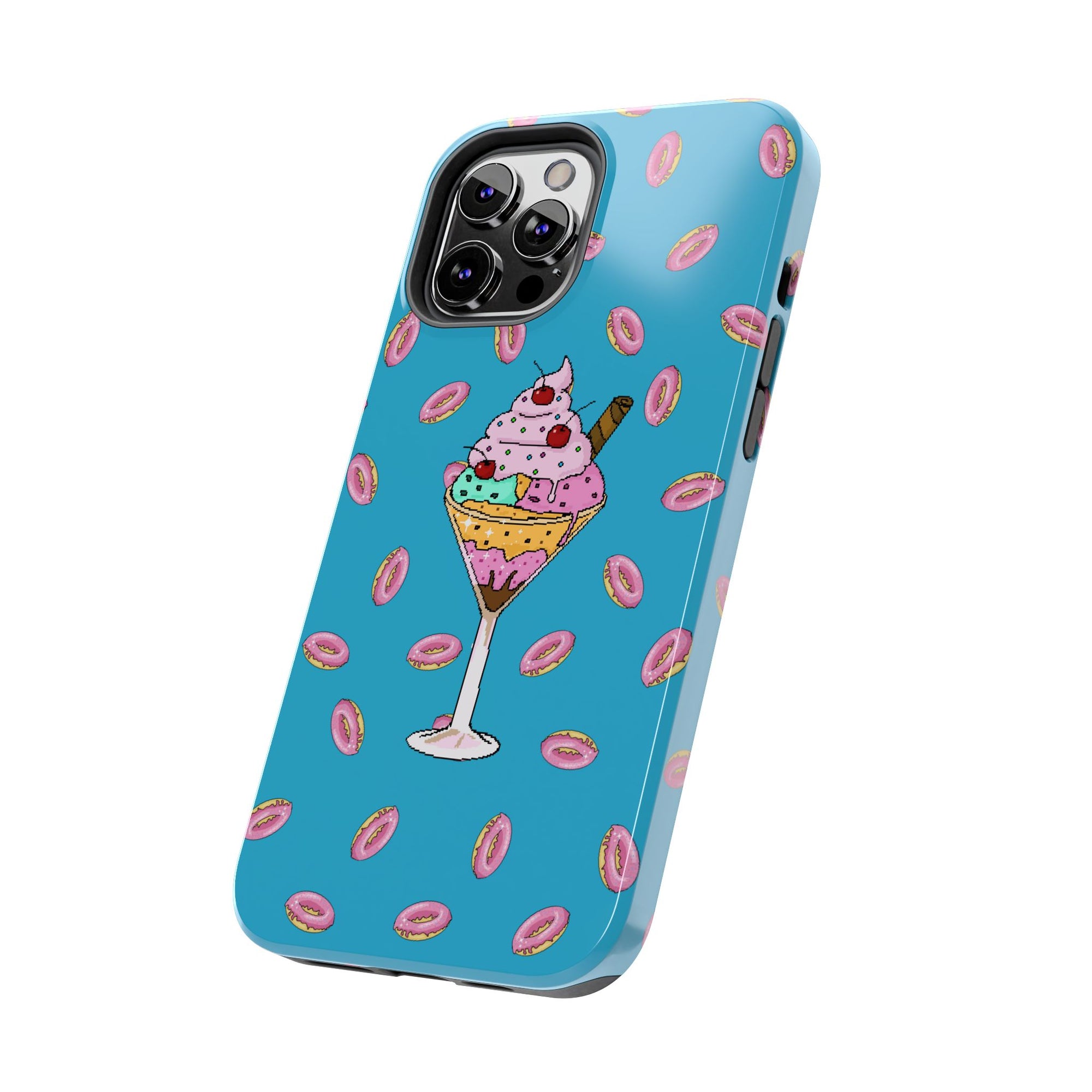 Cute Dessert Phone Cases, Fun iPhone Covers, Quirky Phone Accessories, Donut Lovers Gift, Ice Cream Phone Protector