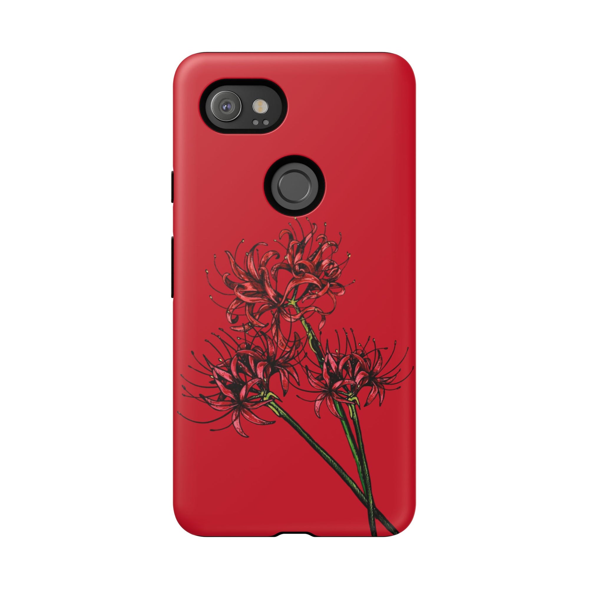 Floral Phone Case, Cute Durable Case for Plants Lovers, Stylish Tech Accessories, Gift for Her, Autumn Decor