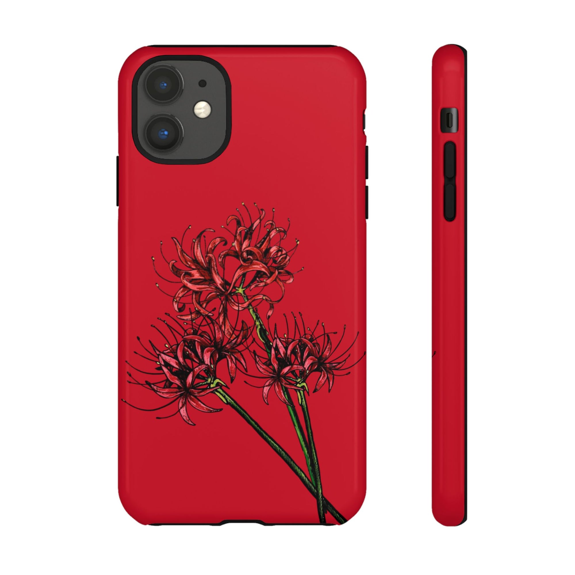 Floral Phone Case, Cute Durable Case for Plants Lovers, Stylish Tech Accessories, Gift for Her, Autumn Decor