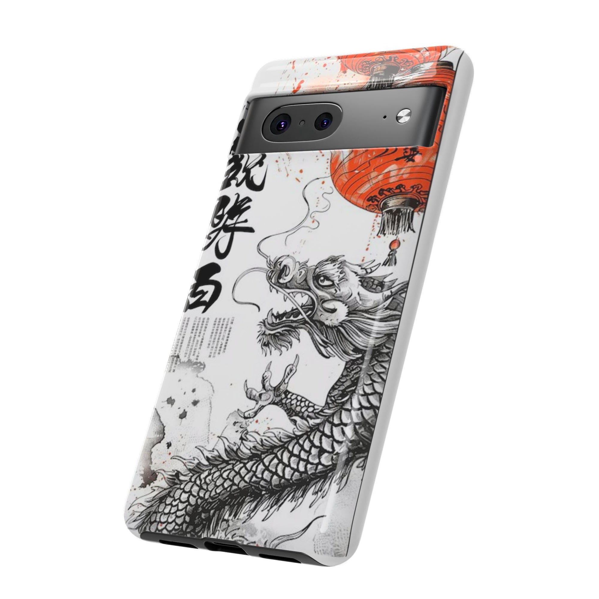 Dragon Design Phone Case, Tough Cases with Chinese Art for Unique Style, Gift for Art Lovers, Phone Protection, Trendy Accessories