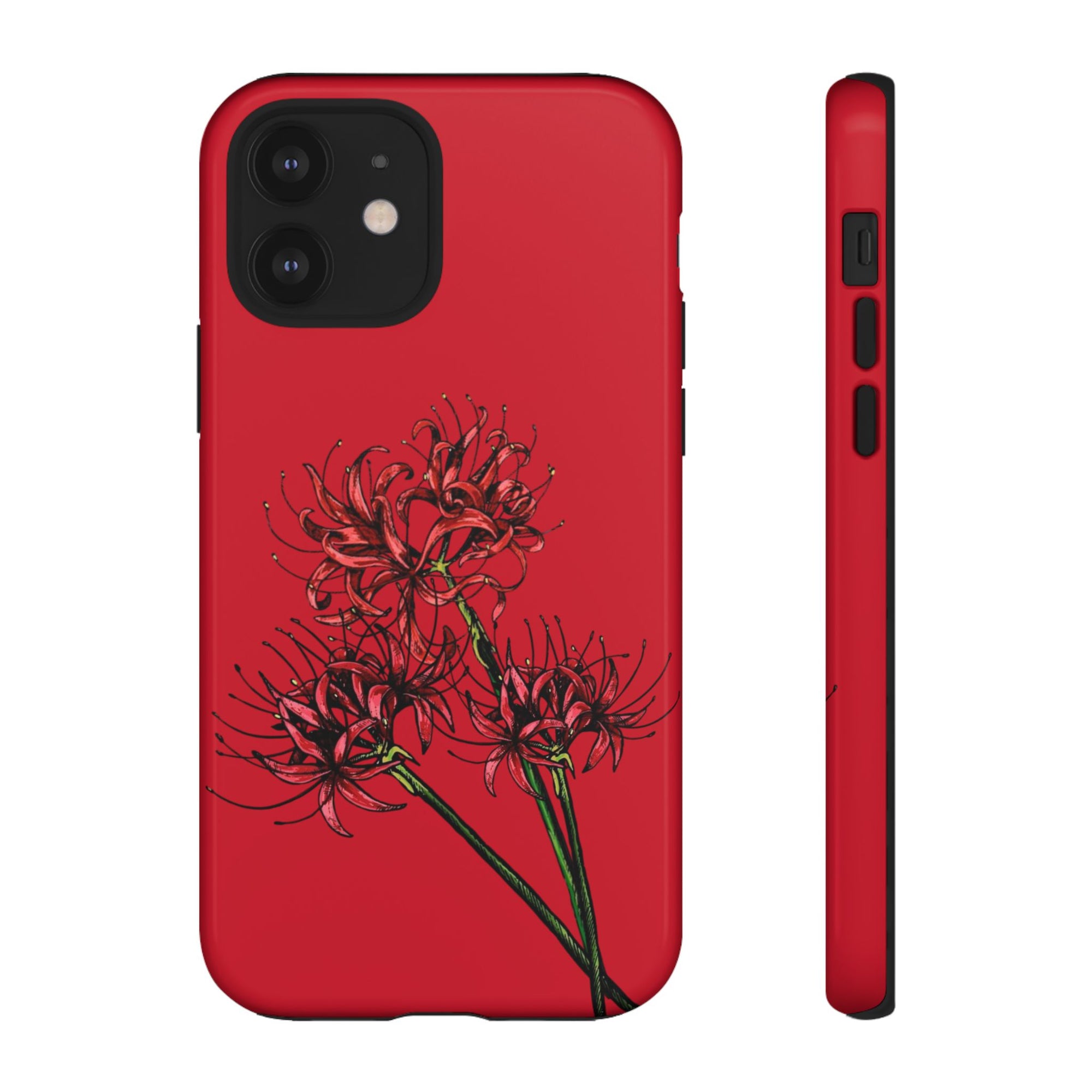 Floral Phone Case, Cute Durable Case for Plants Lovers, Stylish Tech Accessories, Gift for Her, Autumn Decor