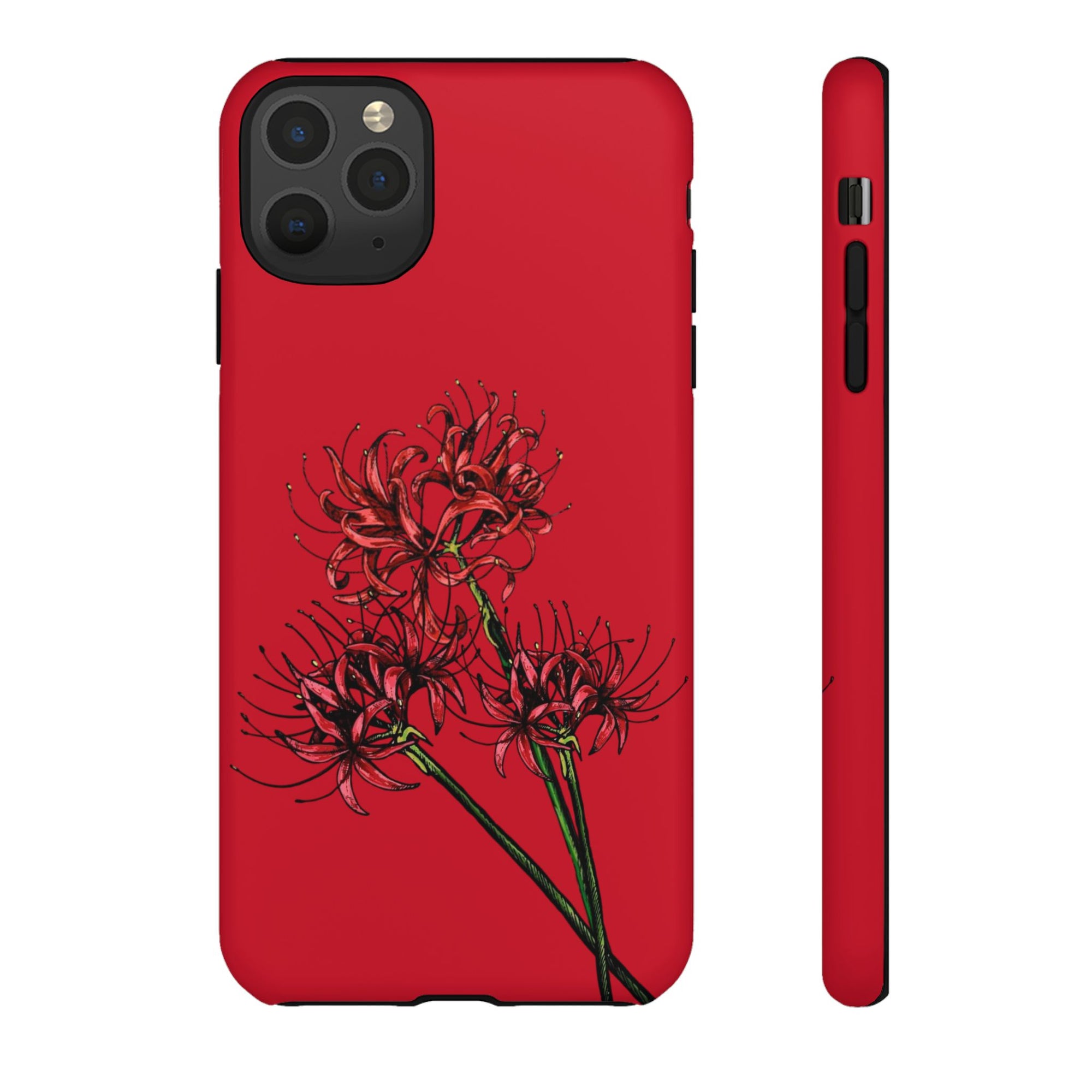 Floral Phone Case, Cute Durable Case for Plants Lovers, Stylish Tech Accessories, Gift for Her, Autumn Decor