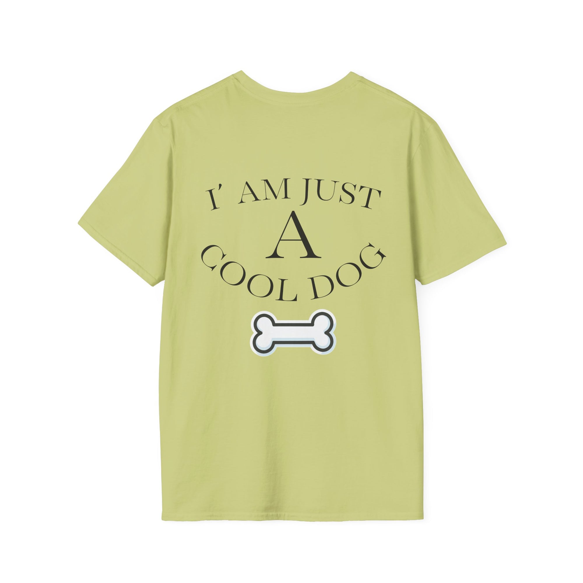 Cool Dog Graphic Tee | Unisex Softstyle T-Shirt, Funny Pet Lover Gift, Dog Dad Shirt, Casual Wear, Gift for Animal Lovers