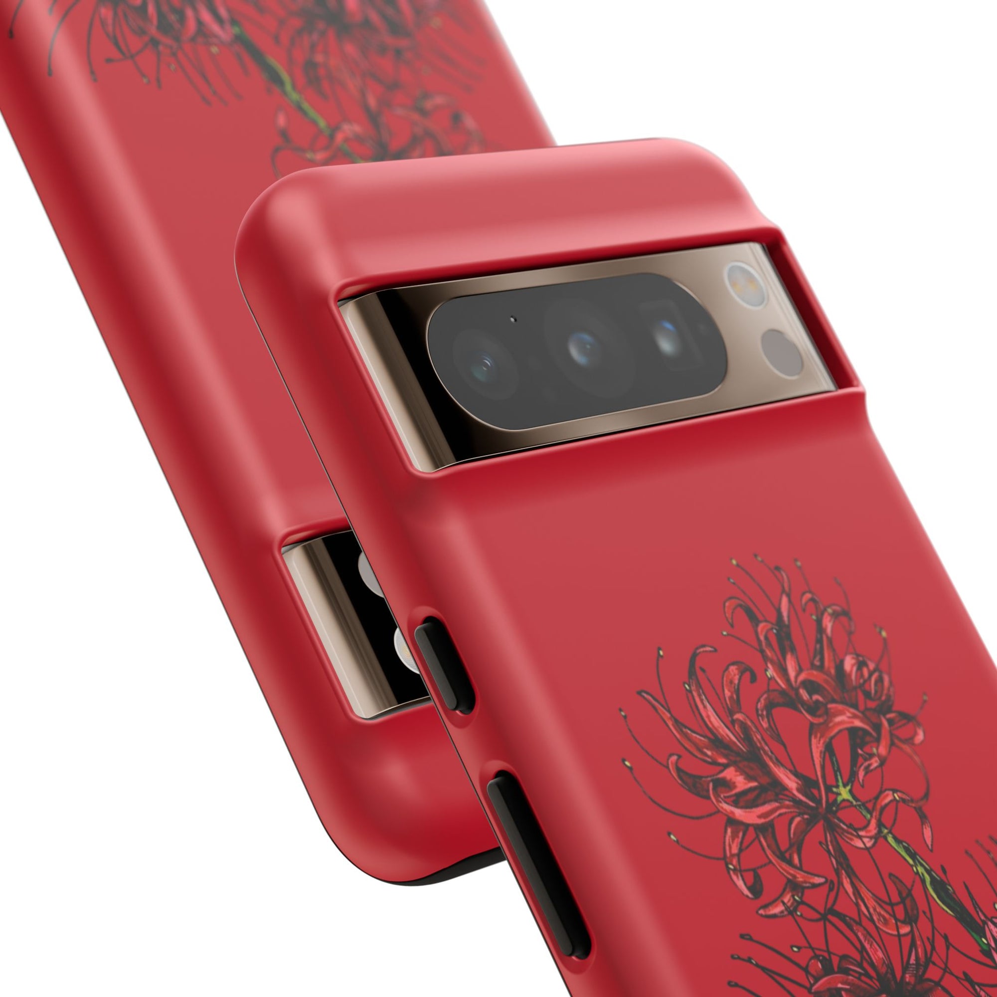 Floral Phone Case, Cute Durable Case for Plants Lovers, Stylish Tech Accessories, Gift for Her, Autumn Decor