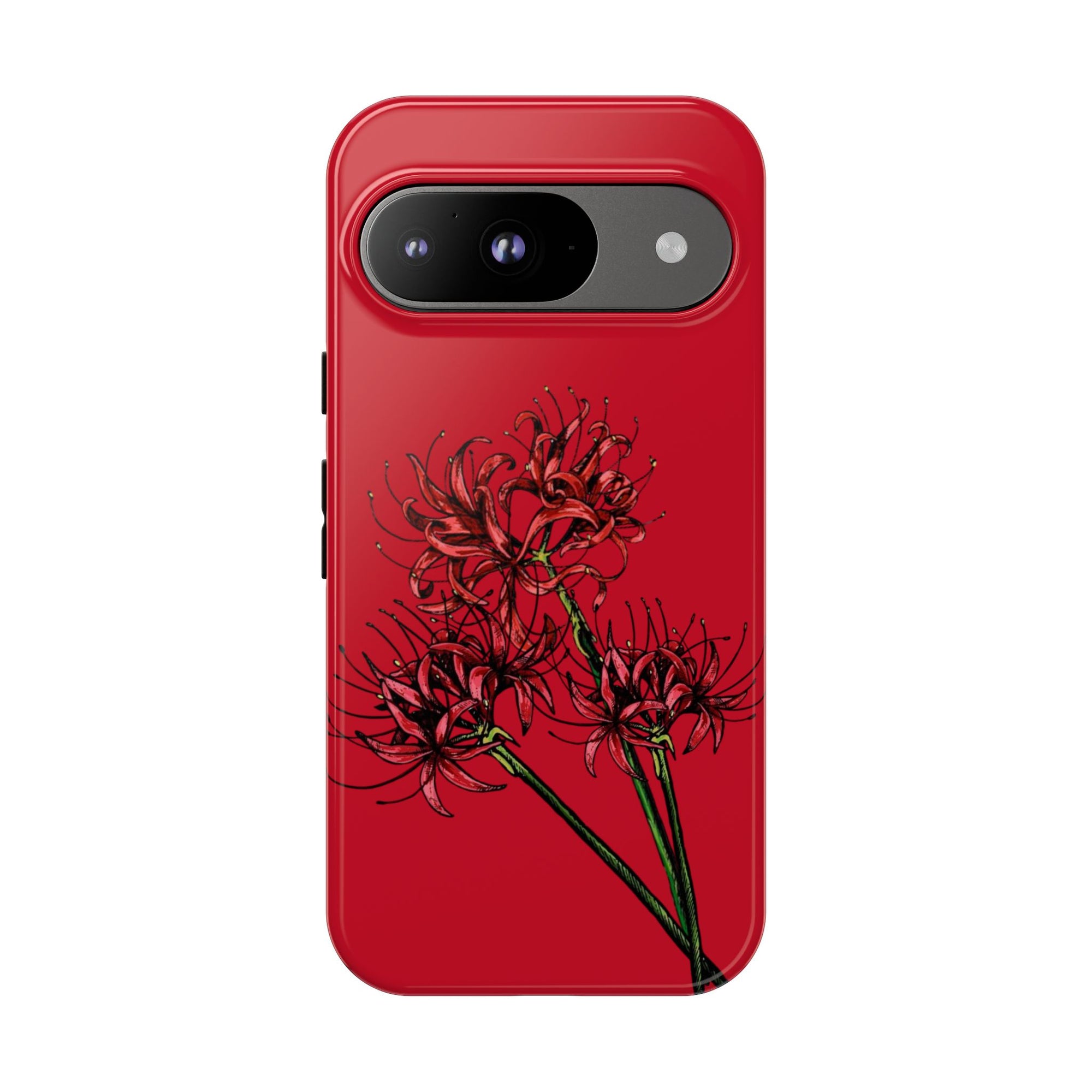 Floral Phone Case, Cute Durable Case for Plants Lovers, Stylish Tech Accessories, Gift for Her, Autumn Decor