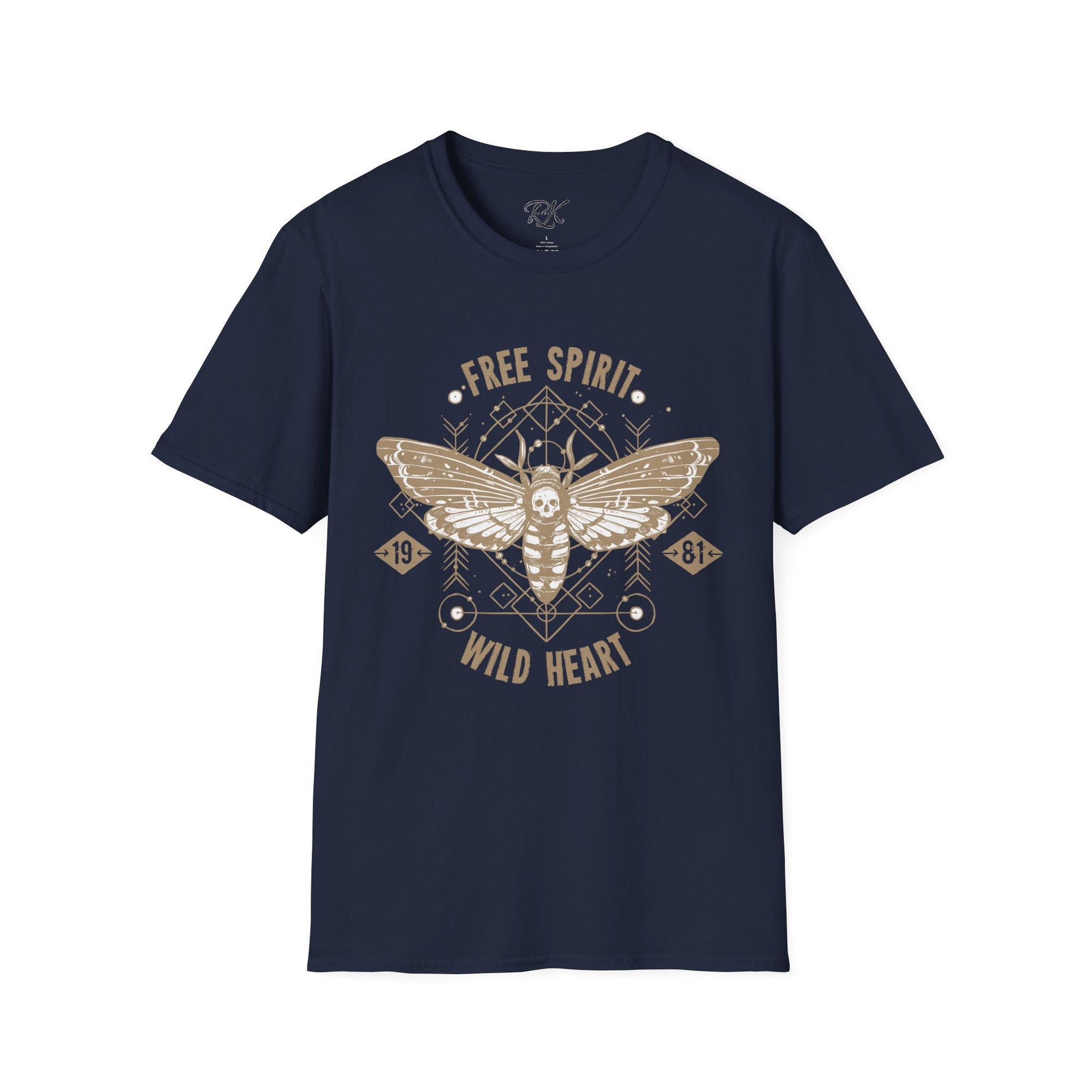 Free Spirit Wild Heart Unisex T-Shirt, Boho Graphic Tee, Nature Lover Shirt, Gift for Adventurers, Casual Wear, Everyday Comfort