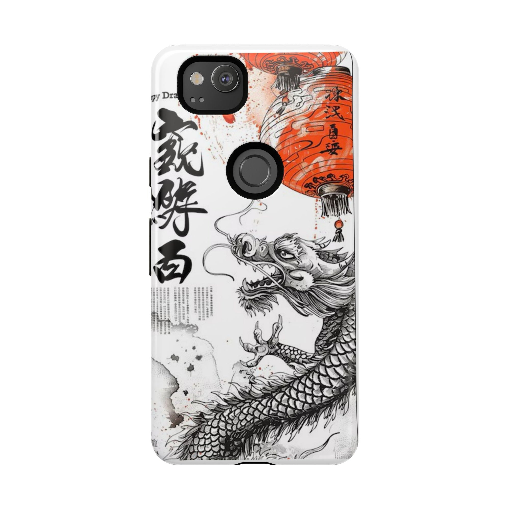 Dragon Design Phone Case, Tough Cases with Chinese Art for Unique Style, Gift for Art Lovers, Phone Protection, Trendy Accessories