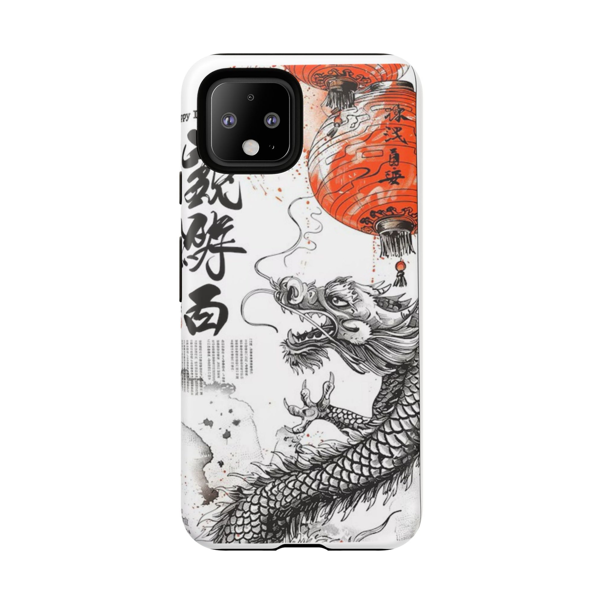 Dragon Design Phone Case, Tough Cases with Chinese Art for Unique Style, Gift for Art Lovers, Phone Protection, Trendy Accessories