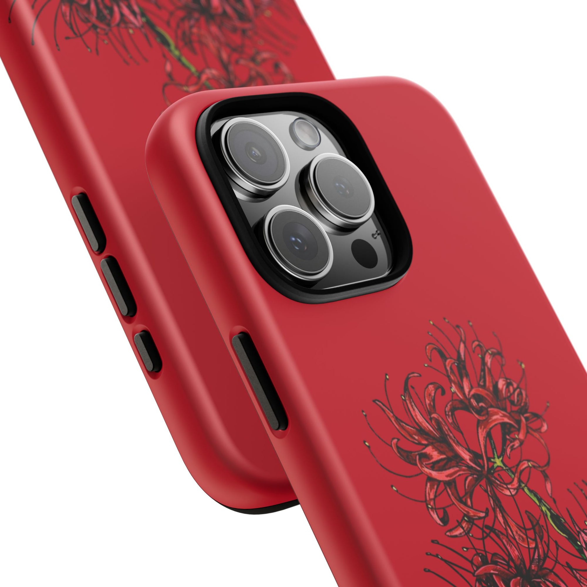 Floral Phone Case, Cute Durable Case for Plants Lovers, Stylish Tech Accessories, Gift for Her, Autumn Decor