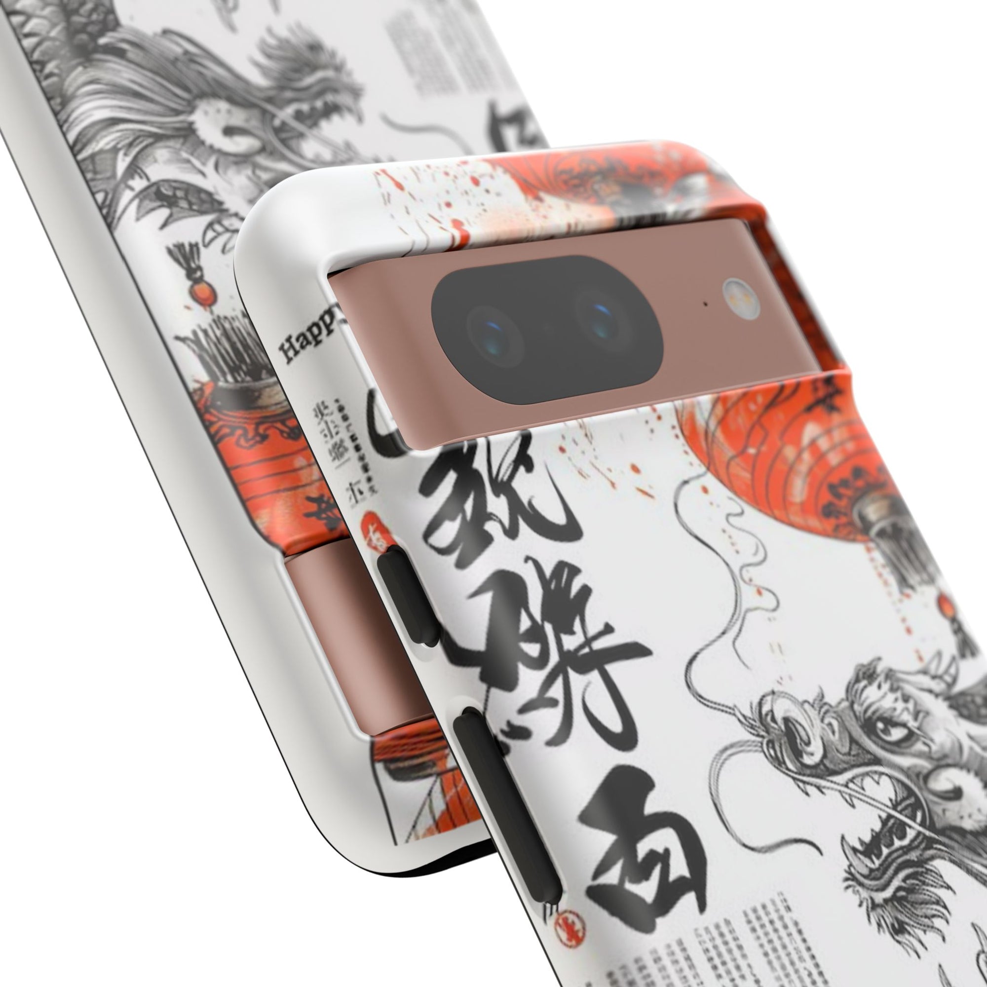 Dragon Design Phone Case, Tough Cases with Chinese Art for Unique Style, Gift for Art Lovers, Phone Protection, Trendy Accessories
