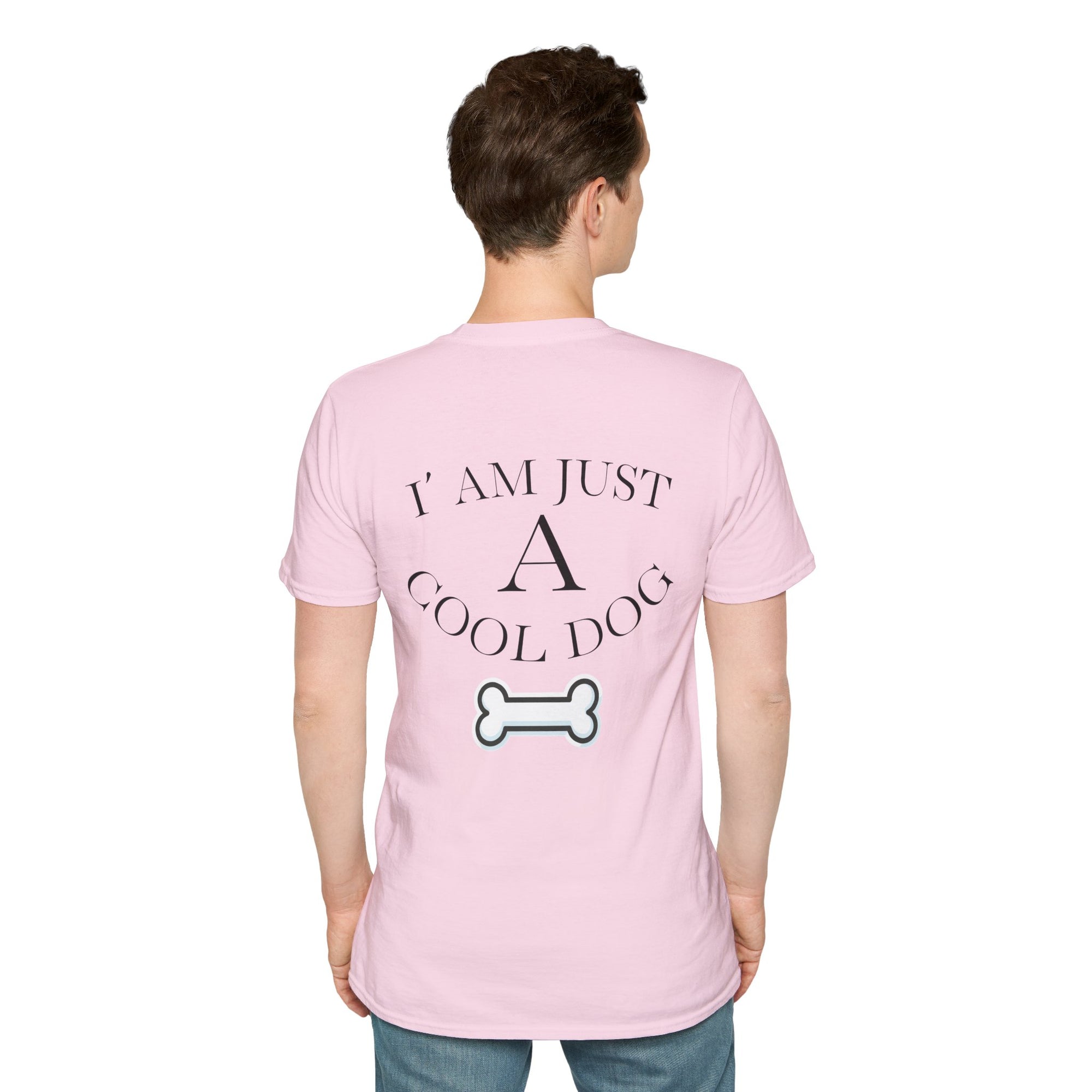 Cool Dog Graphic Tee | Unisex Softstyle T-Shirt, Funny Pet Lover Gift, Dog Dad Shirt, Casual Wear, Gift for Animal Lovers