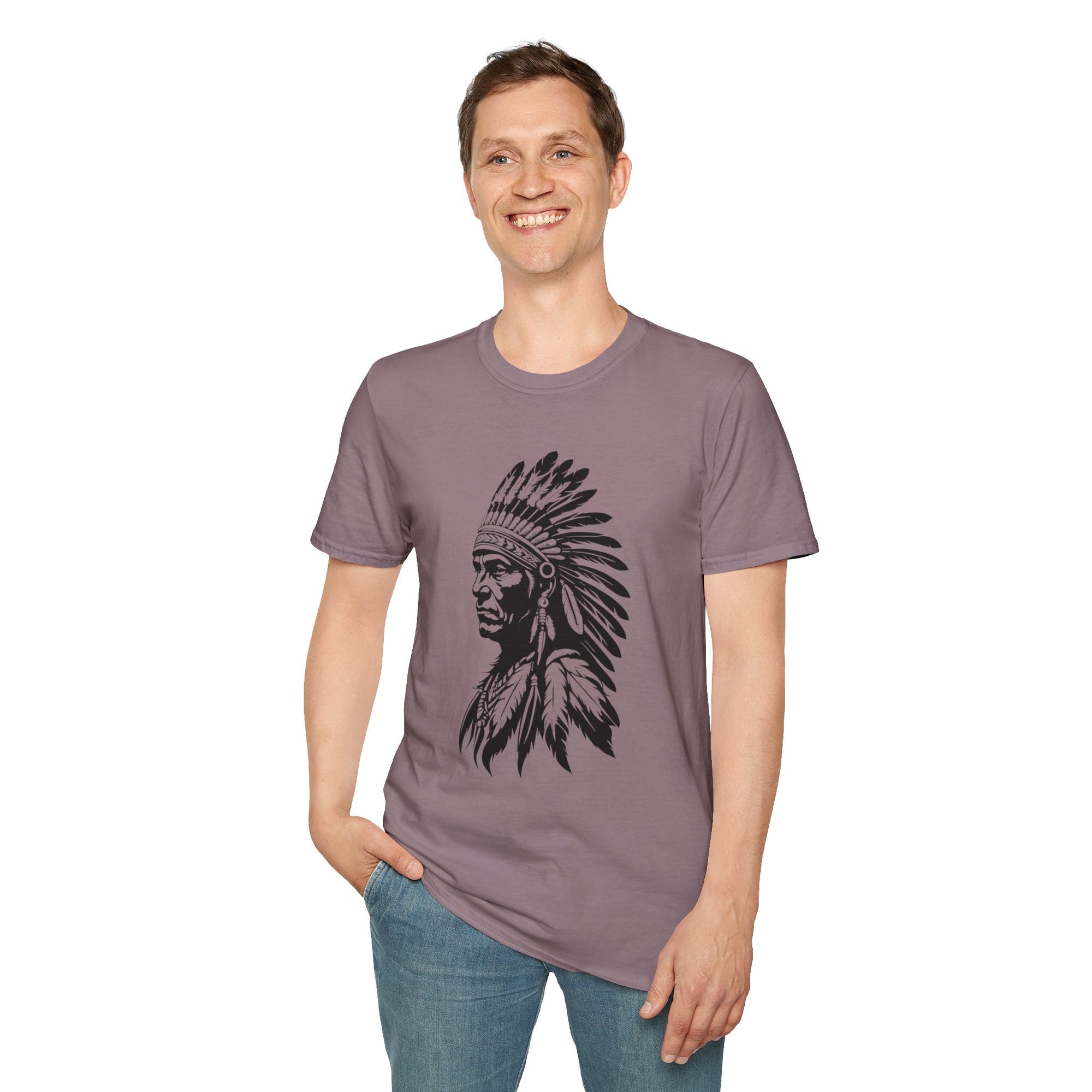 Cultural Heritage Graphic Tee - Unisex Softstyle T-Shirt, Ethnic Tee, Festival Shirt, Casual Wear, Gift for Him/Her