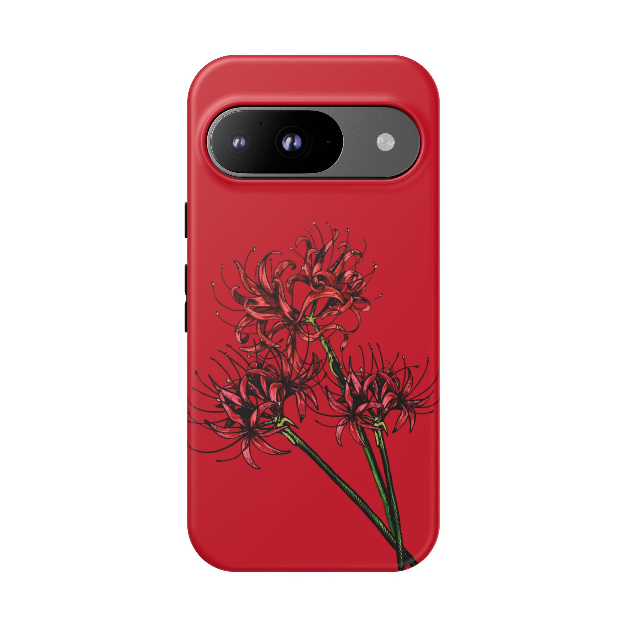 Floral Phone Case, Cute Durable Case for Plants Lovers, Stylish Tech Accessories, Gift for Her, Autumn Decor