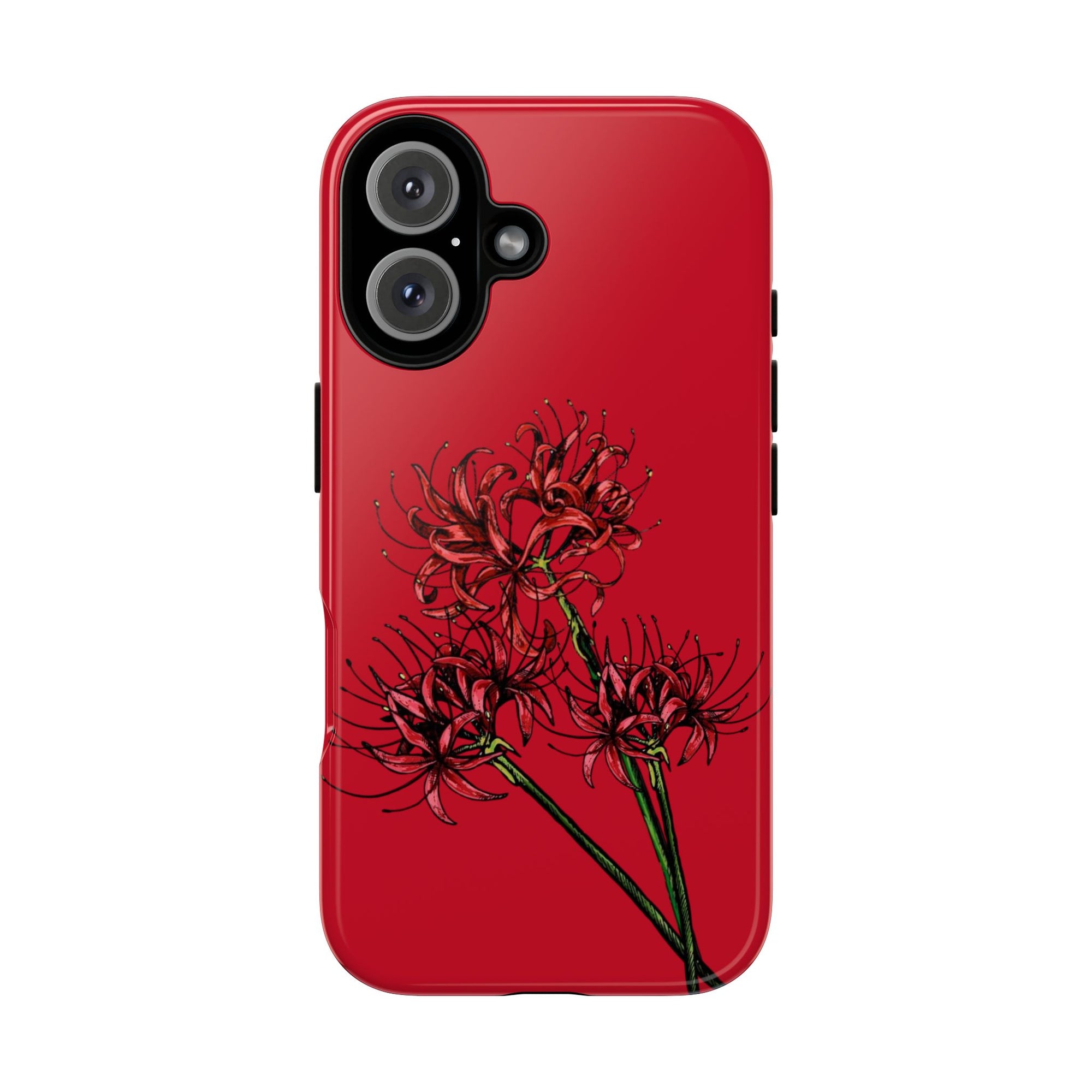 Floral Phone Case, Cute Durable Case for Plants Lovers, Stylish Tech Accessories, Gift for Her, Autumn Decor