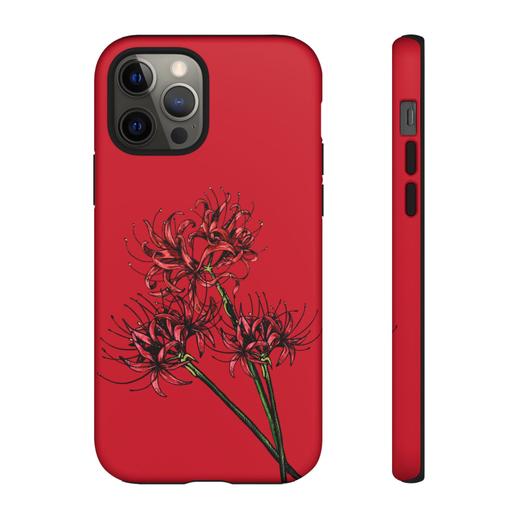 Floral Phone Case, Cute Durable Case for Plants Lovers, Stylish Tech Accessories, Gift for Her, Autumn Decor