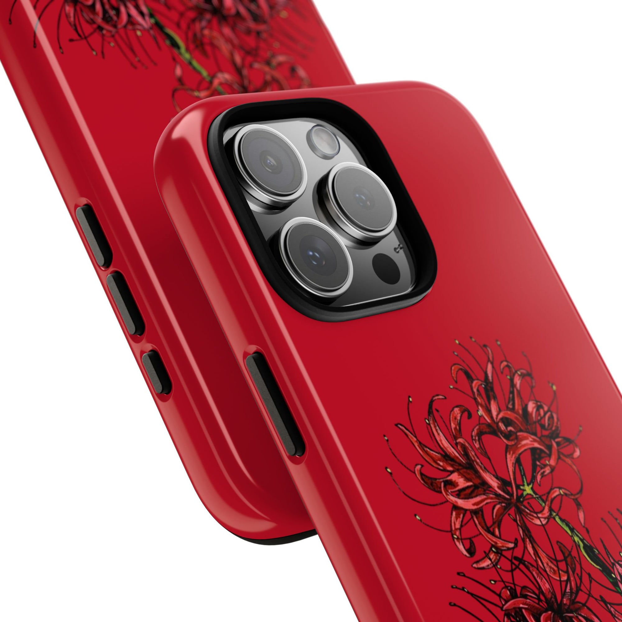 Floral Phone Case, Cute Durable Case for Plants Lovers, Stylish Tech Accessories, Gift for Her, Autumn Decor
