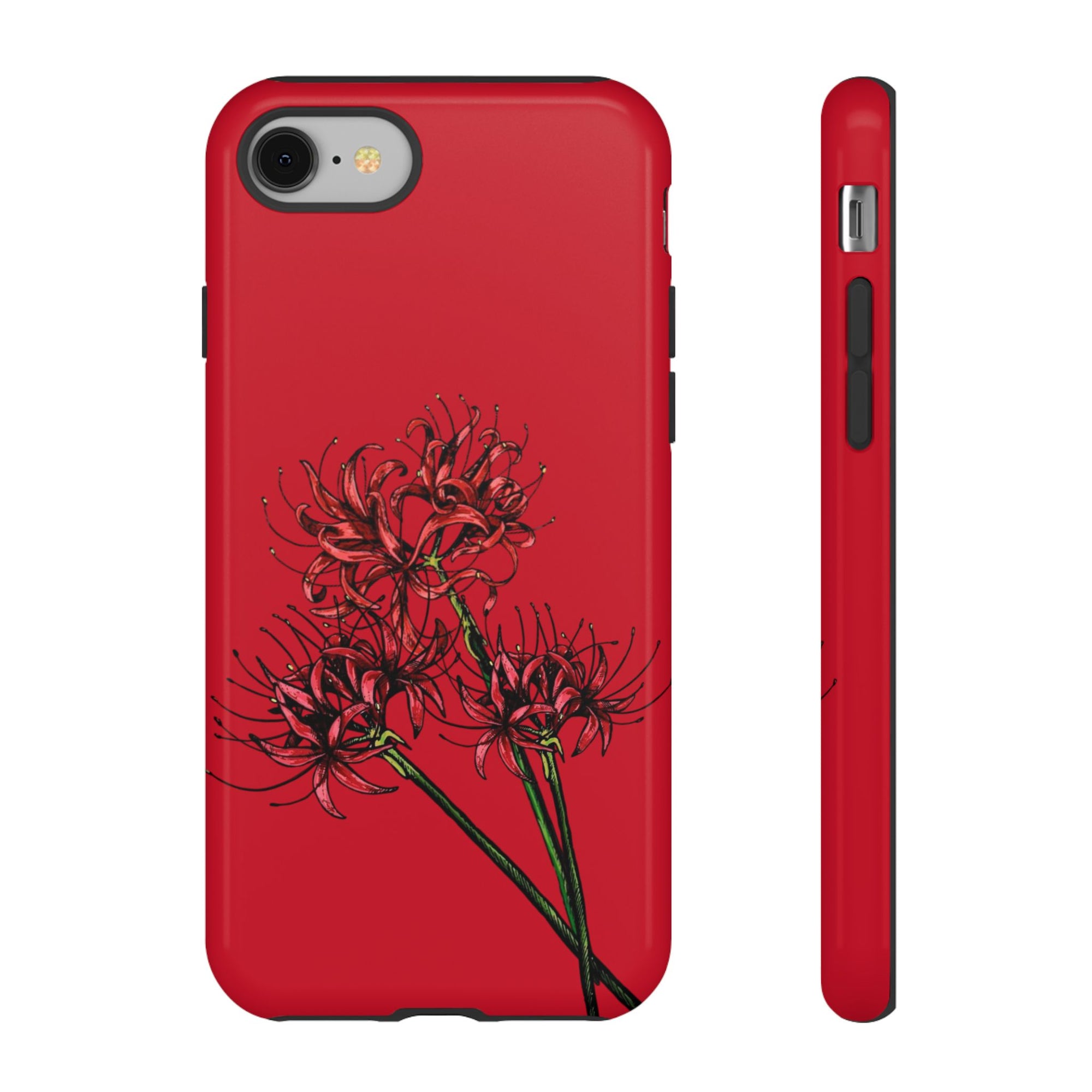 Floral Phone Case, Cute Durable Case for Plants Lovers, Stylish Tech Accessories, Gift for Her, Autumn Decor