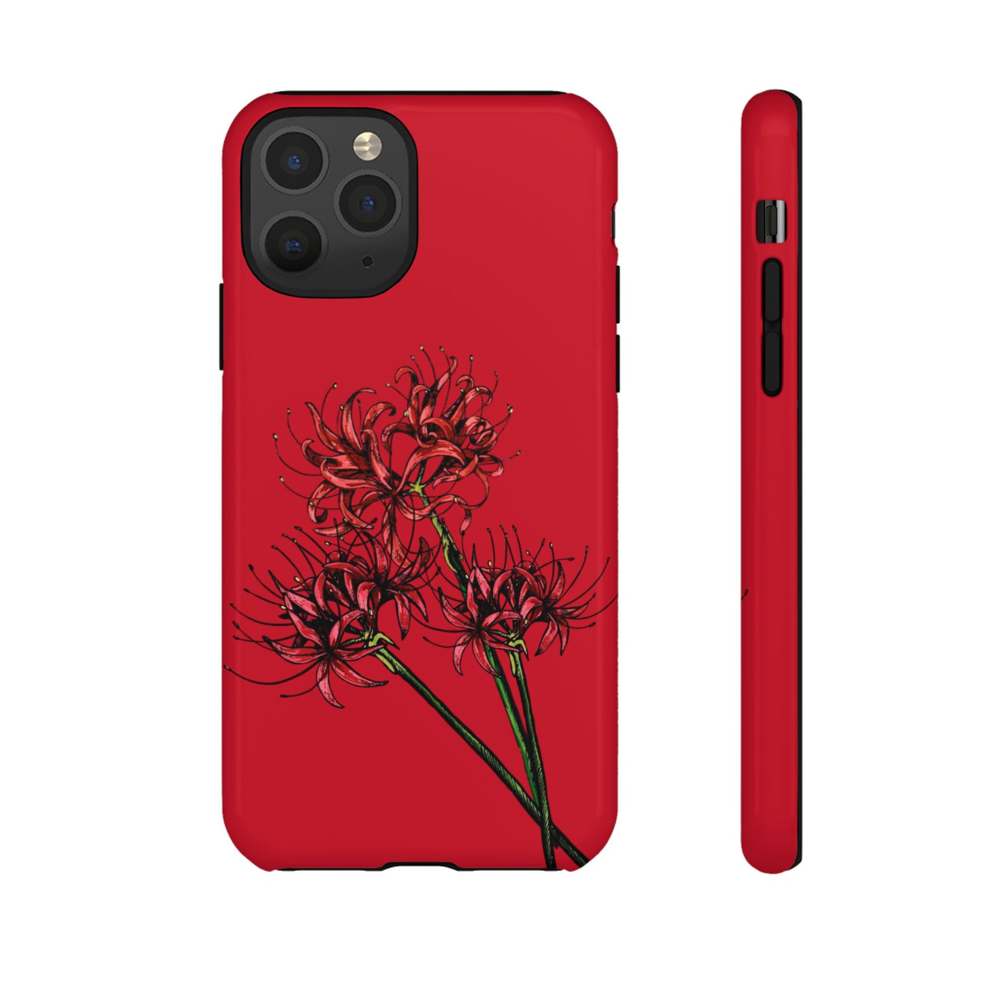 Floral Phone Case, Cute Durable Case for Plants Lovers, Stylish Tech Accessories, Gift for Her, Autumn Decor
