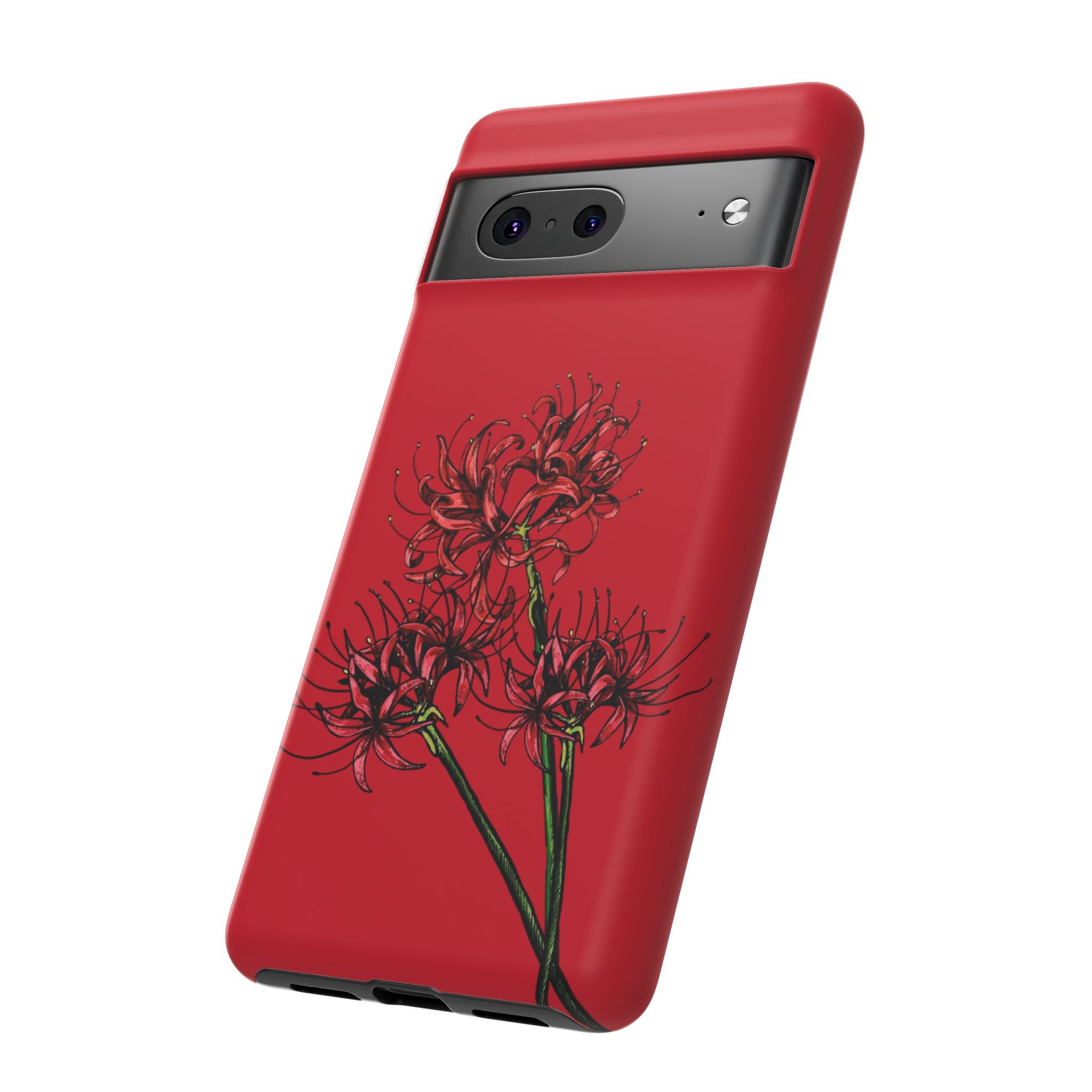 Floral Phone Case, Cute Durable Case for Plants Lovers, Stylish Tech Accessories, Gift for Her, Autumn Decor