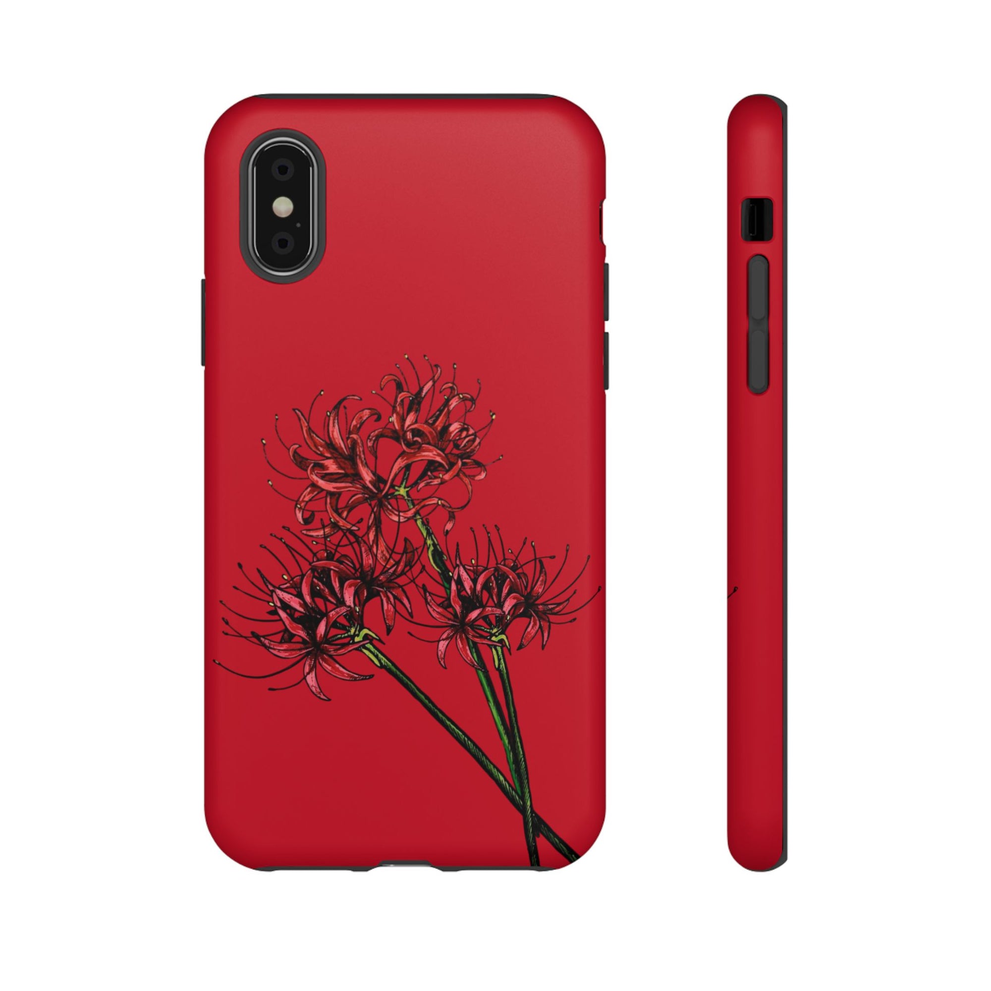 Floral Phone Case, Cute Durable Case for Plants Lovers, Stylish Tech Accessories, Gift for Her, Autumn Decor