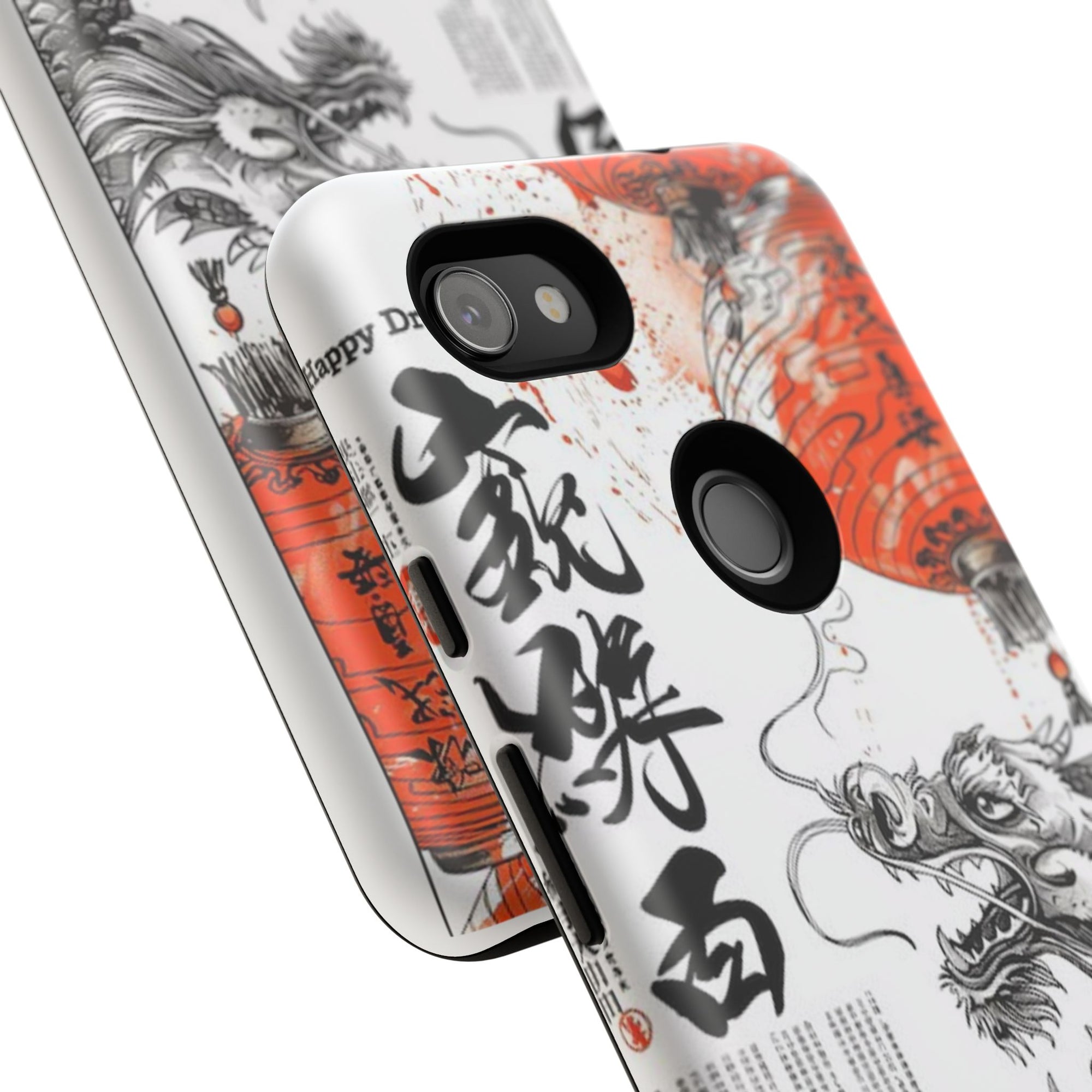Dragon Design Phone Case, Tough Cases with Chinese Art for Unique Style, Gift for Art Lovers, Phone Protection, Trendy Accessories