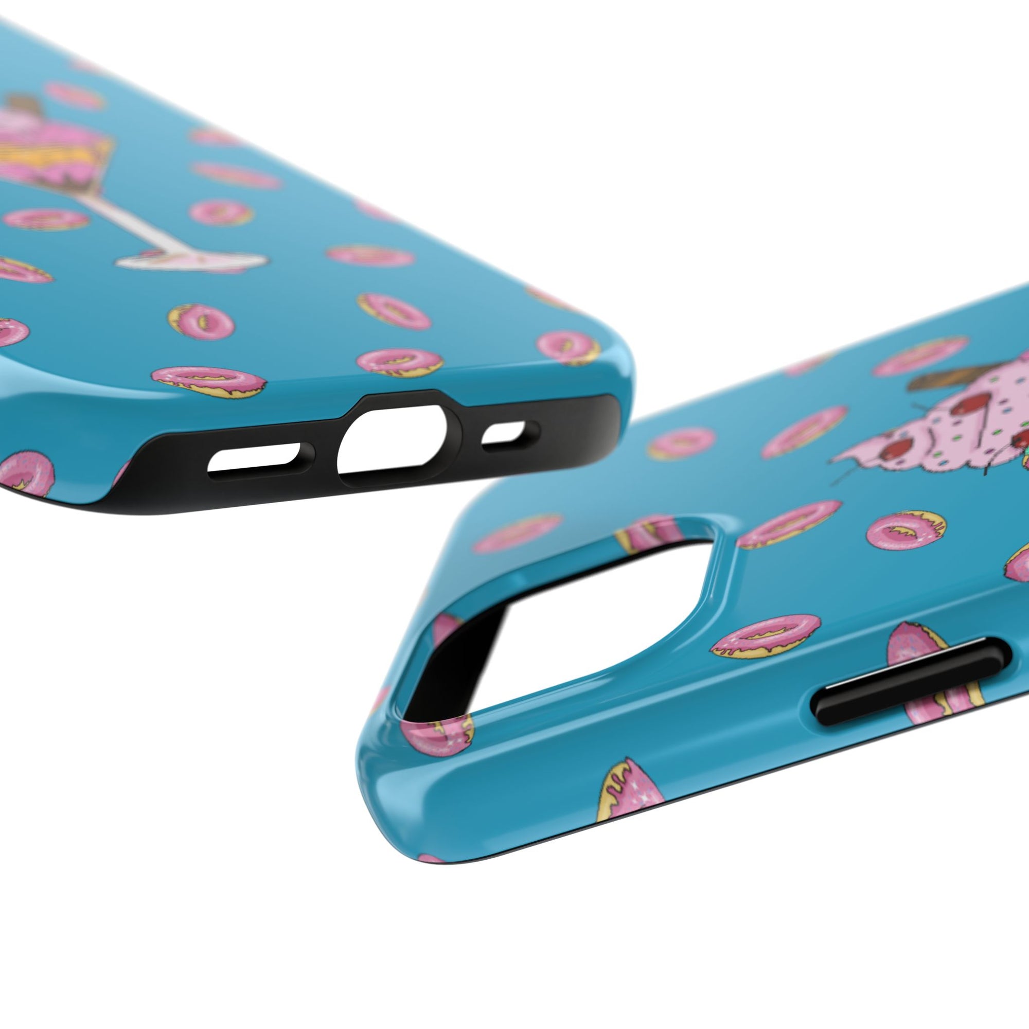 Cute Dessert Phone Cases, Fun iPhone Covers, Quirky Phone Accessories, Donut Lovers Gift, Ice Cream Phone Protector