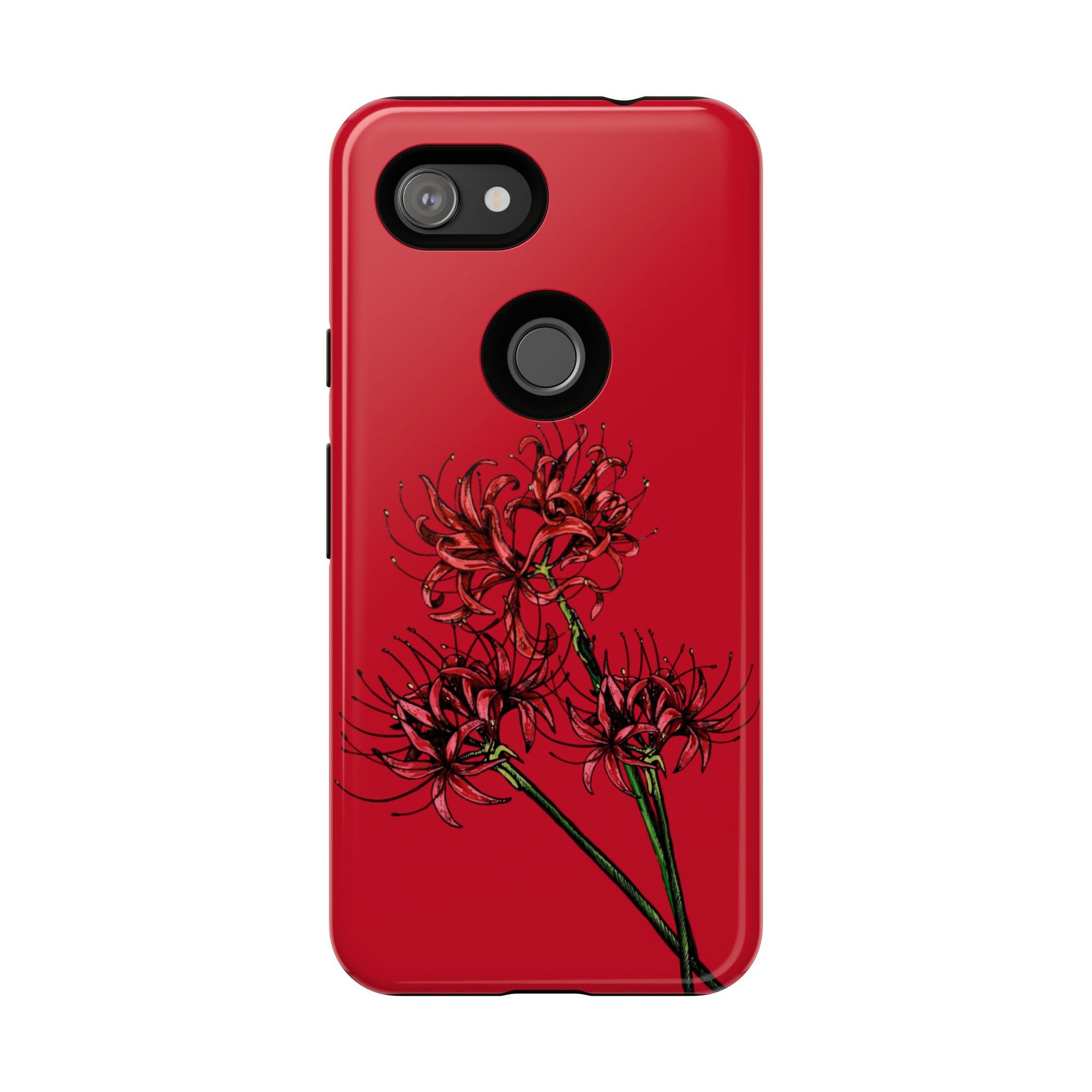 Floral Phone Case, Cute Durable Case for Plants Lovers, Stylish Tech Accessories, Gift for Her, Autumn Decor
