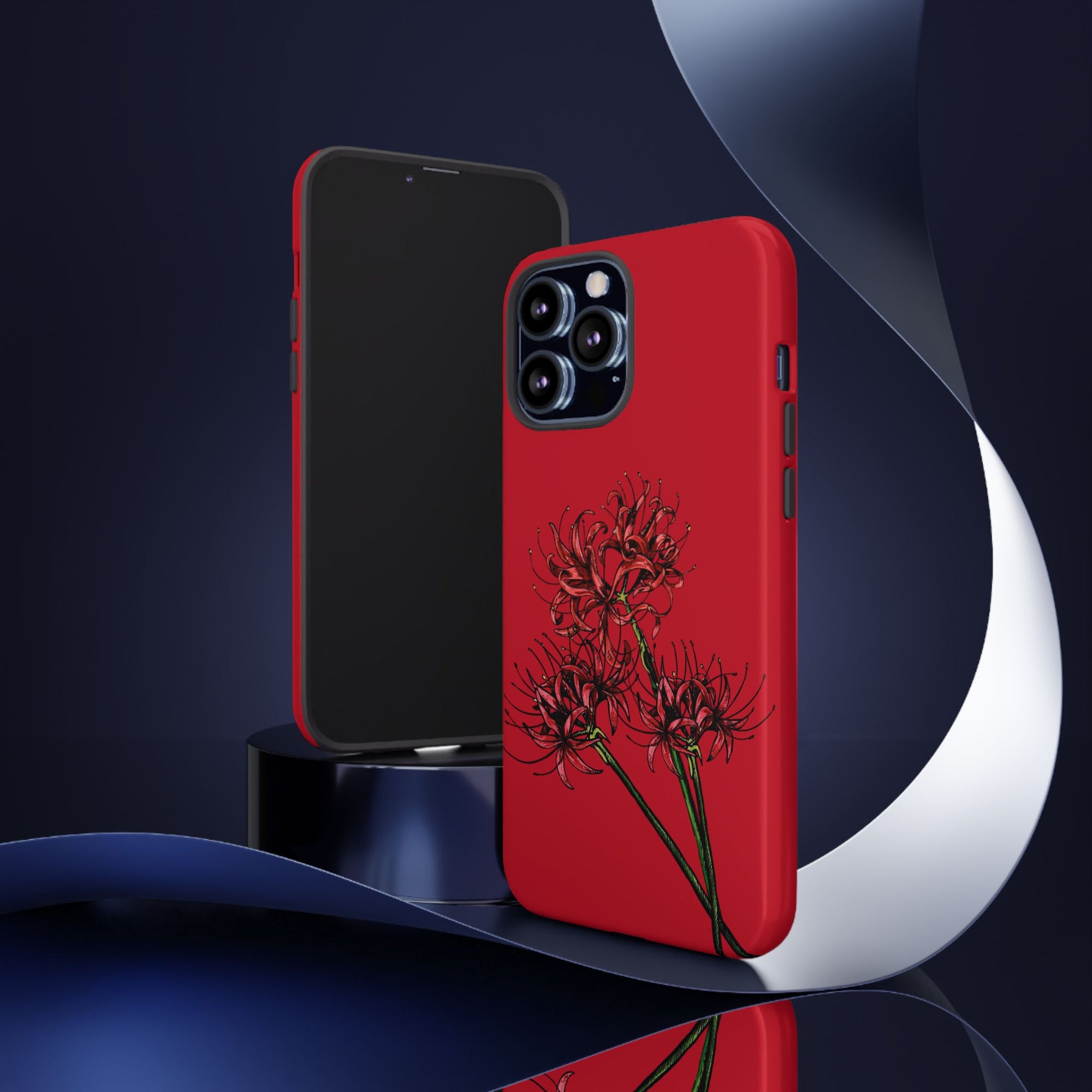 Floral Phone Case, Cute Durable Case for Plants Lovers, Stylish Tech Accessories, Gift for Her, Autumn Decor