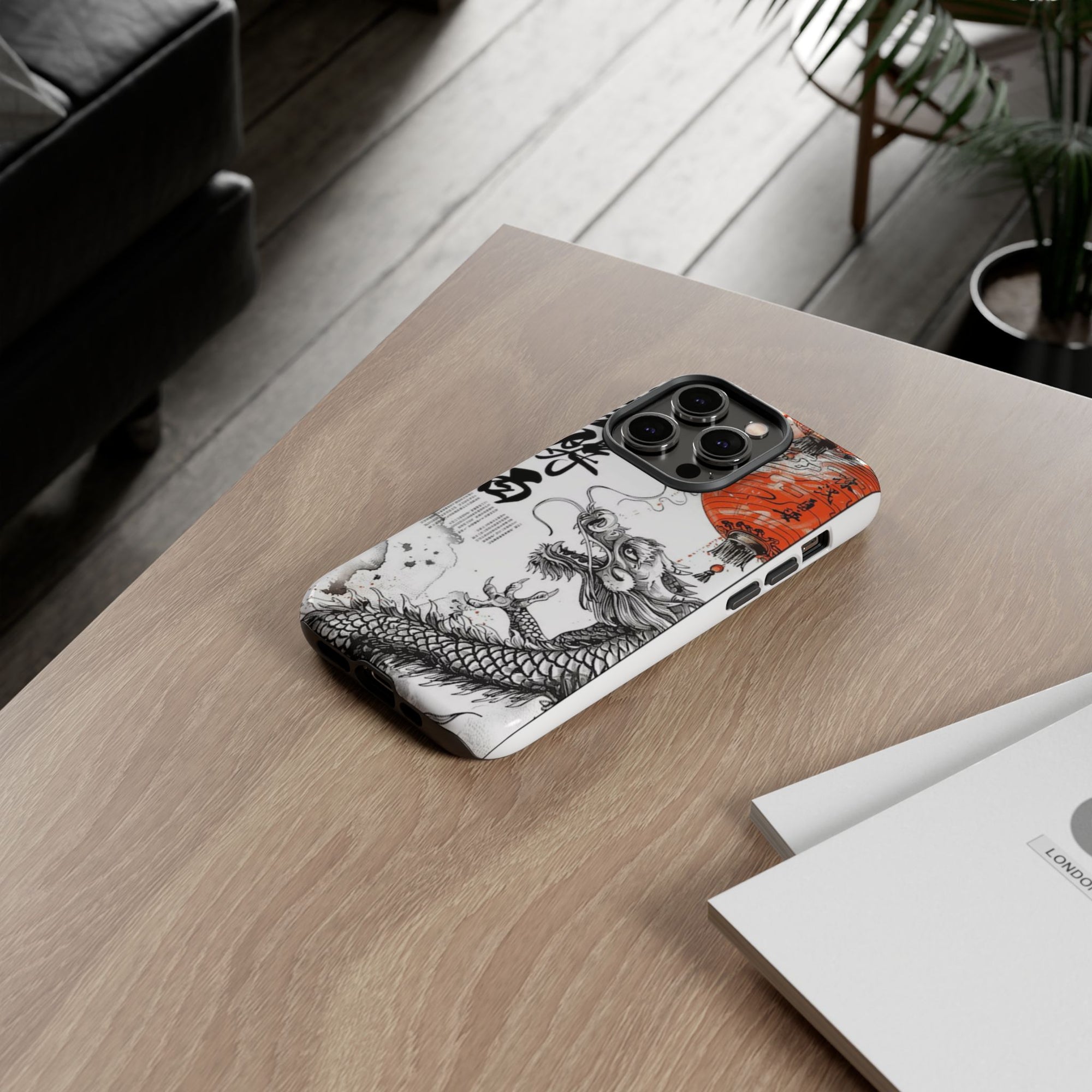 Dragon Design Phone Case, Tough Cases with Chinese Art for Unique Style, Gift for Art Lovers, Phone Protection, Trendy Accessories