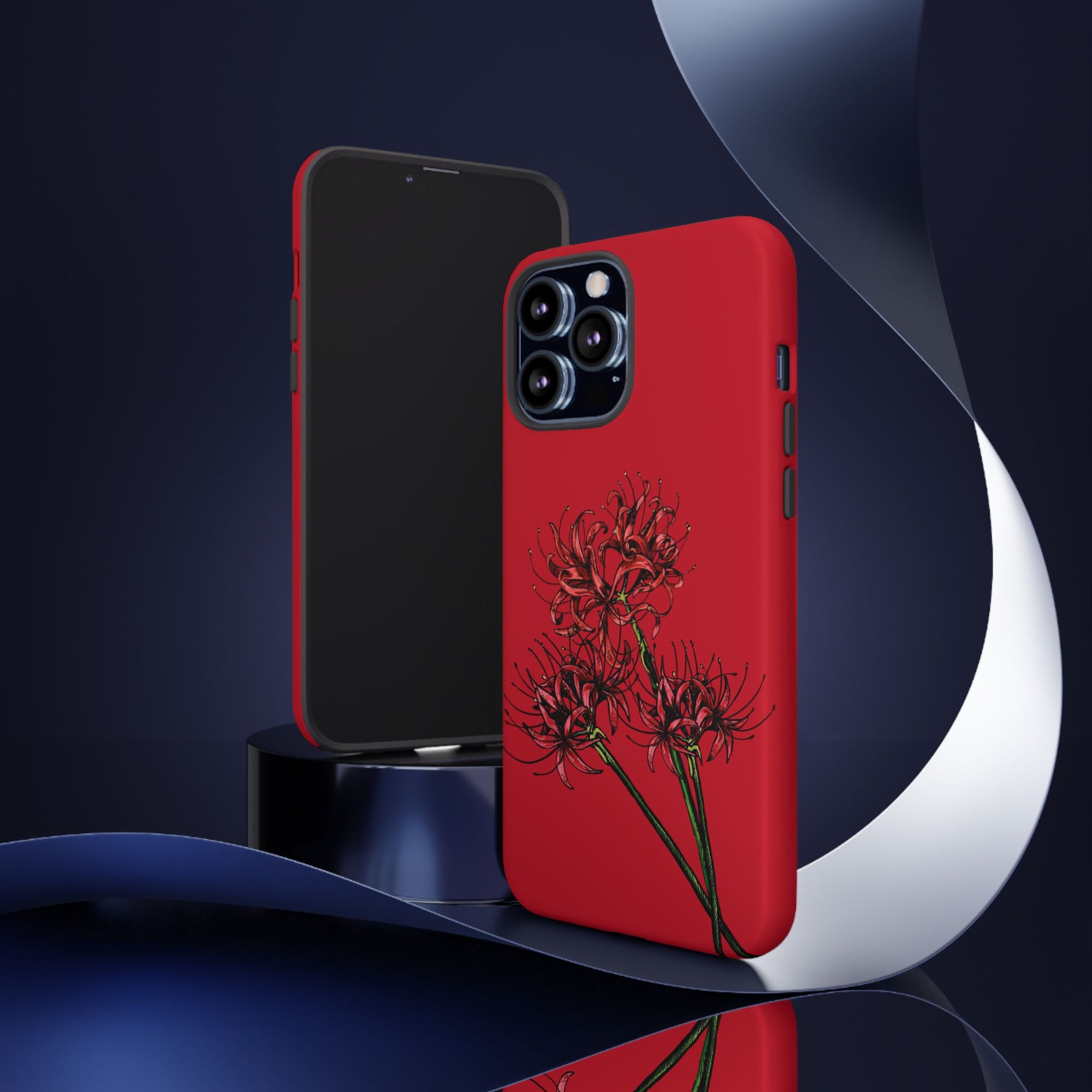 Floral Phone Case, Cute Durable Case for Plants Lovers, Stylish Tech Accessories, Gift for Her, Autumn Decor