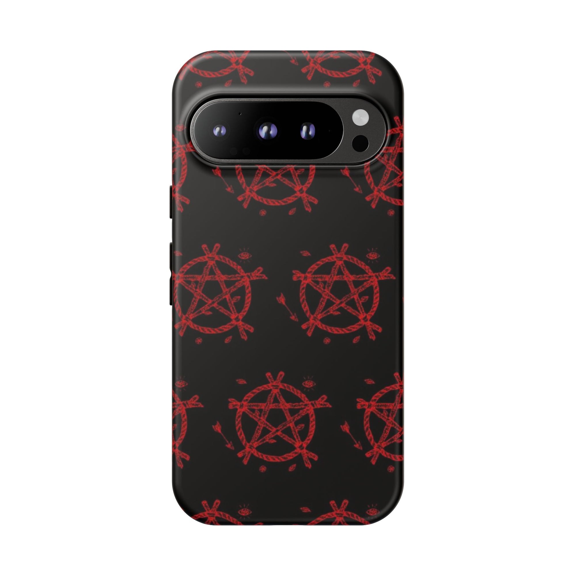 Anarchist iPhone Case, Tough Phone Cover, Punk Style Accessory, Unique Gift for Rebels, Goth Aesthetic Phone Case