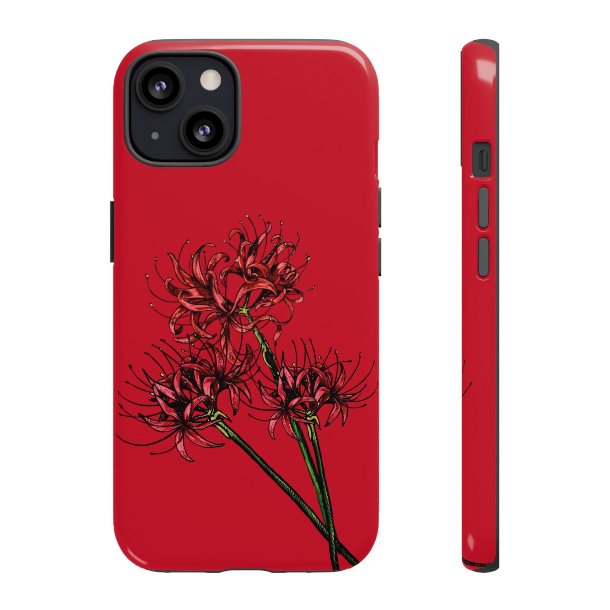 Floral Phone Case, Cute Durable Case for Plants Lovers, Stylish Tech Accessories, Gift for Her, Autumn Decor