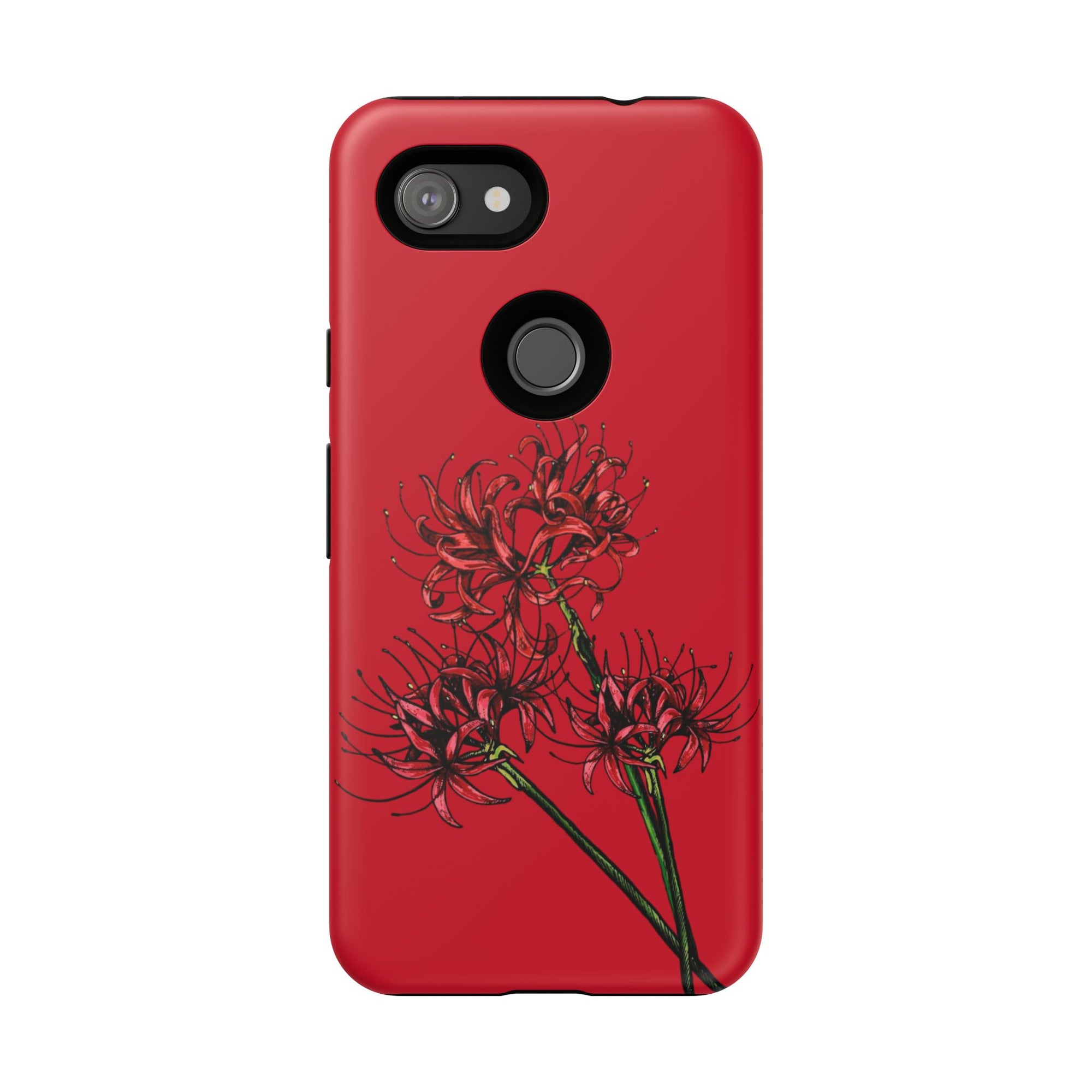 Floral Phone Case, Cute Durable Case for Plants Lovers, Stylish Tech Accessories, Gift for Her, Autumn Decor