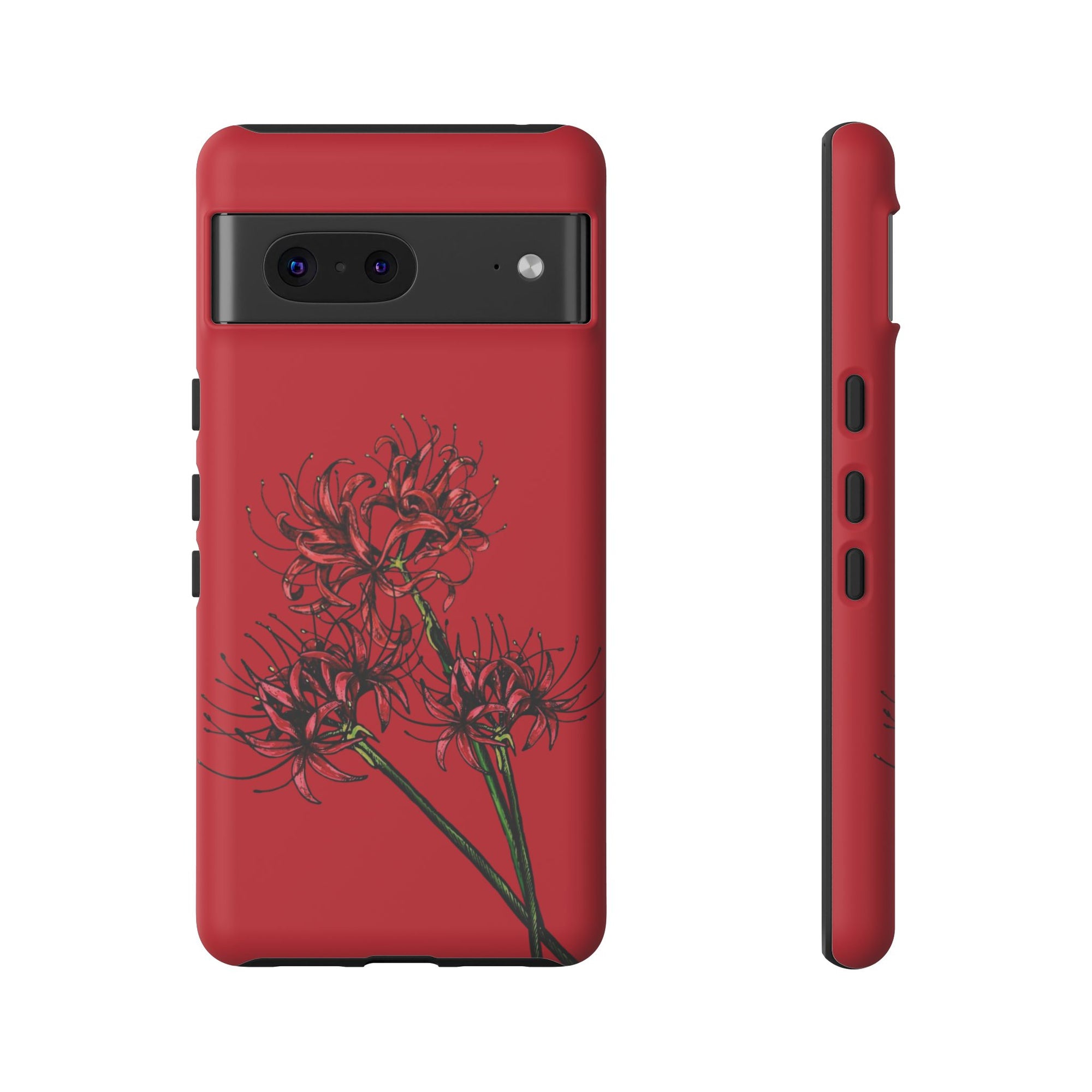 Floral Phone Case, Cute Durable Case for Plants Lovers, Stylish Tech Accessories, Gift for Her, Autumn Decor