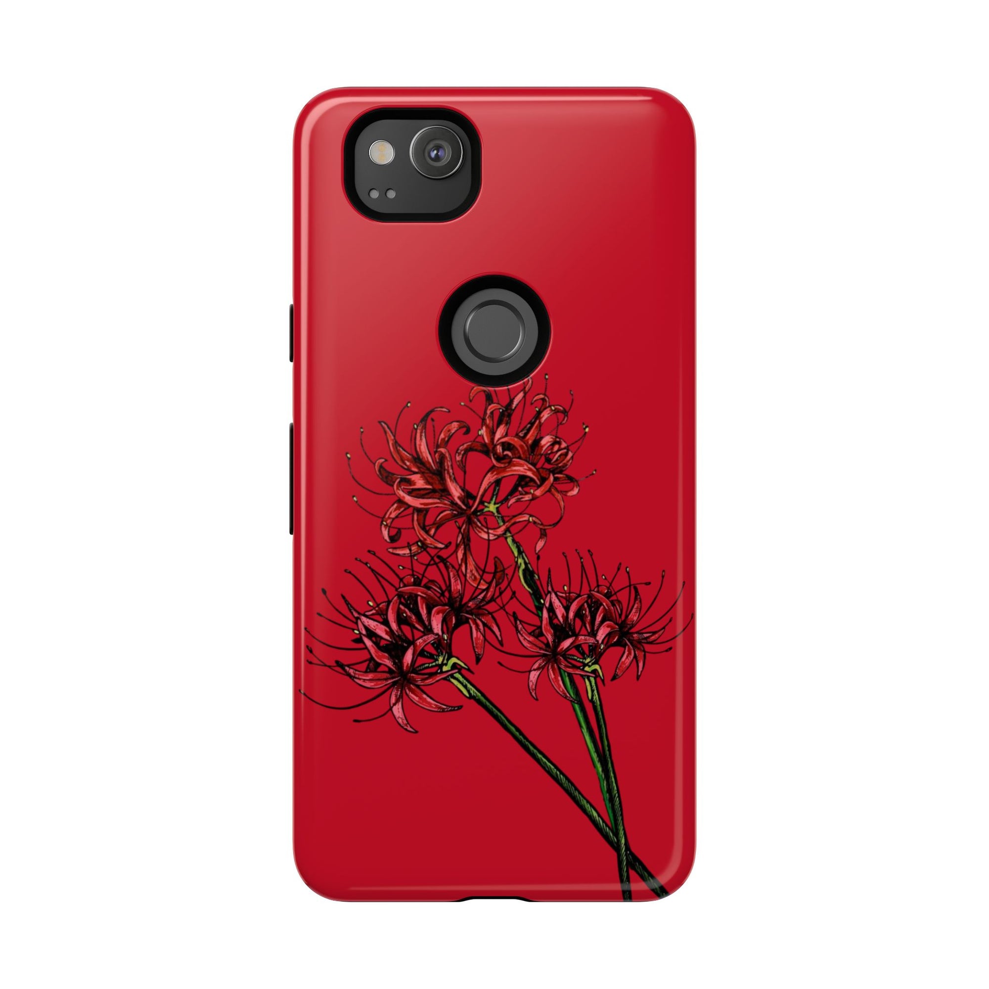 Floral Phone Case, Cute Durable Case for Plants Lovers, Stylish Tech Accessories, Gift for Her, Autumn Decor
