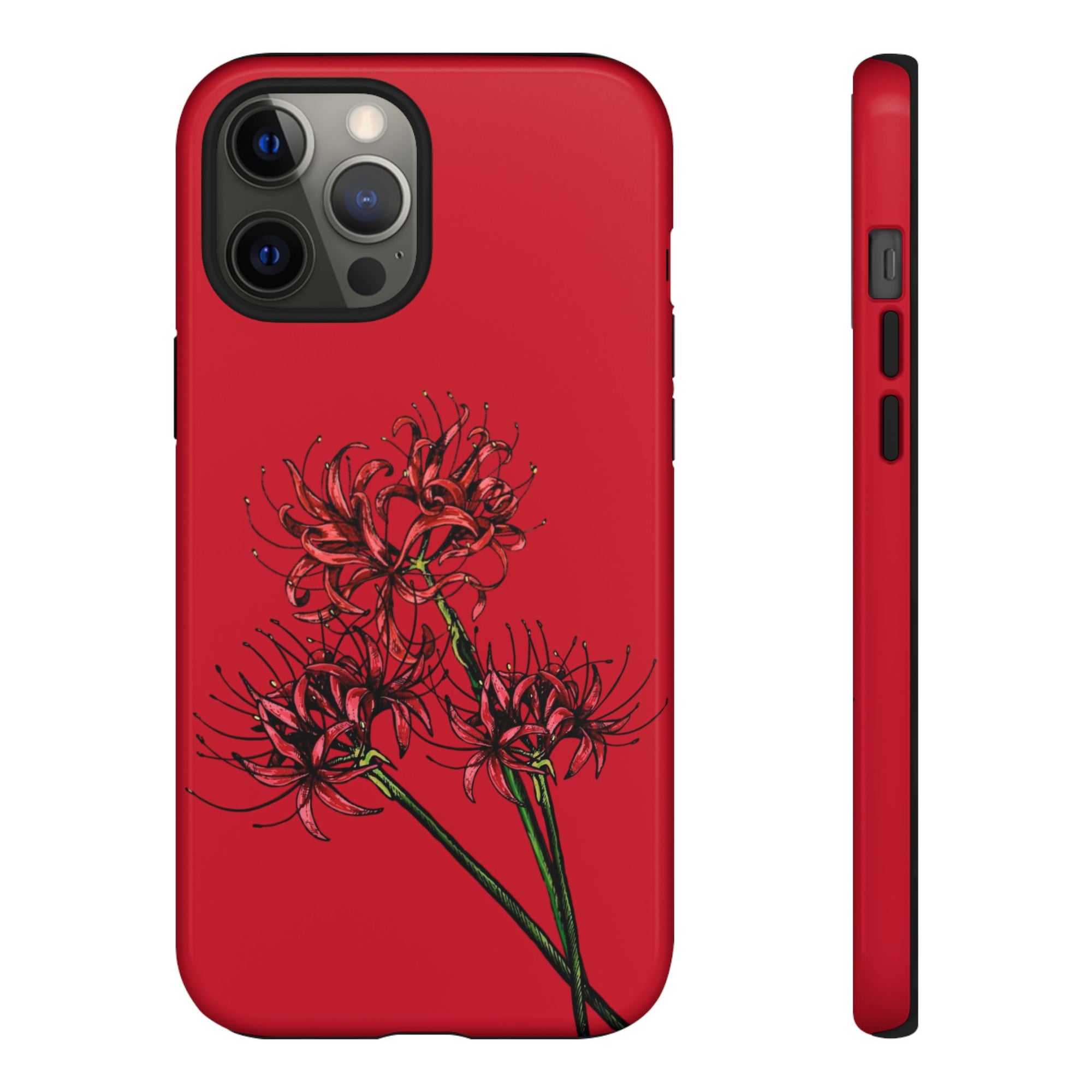 Floral Phone Case, Cute Durable Case for Plants Lovers, Stylish Tech Accessories, Gift for Her, Autumn Decor