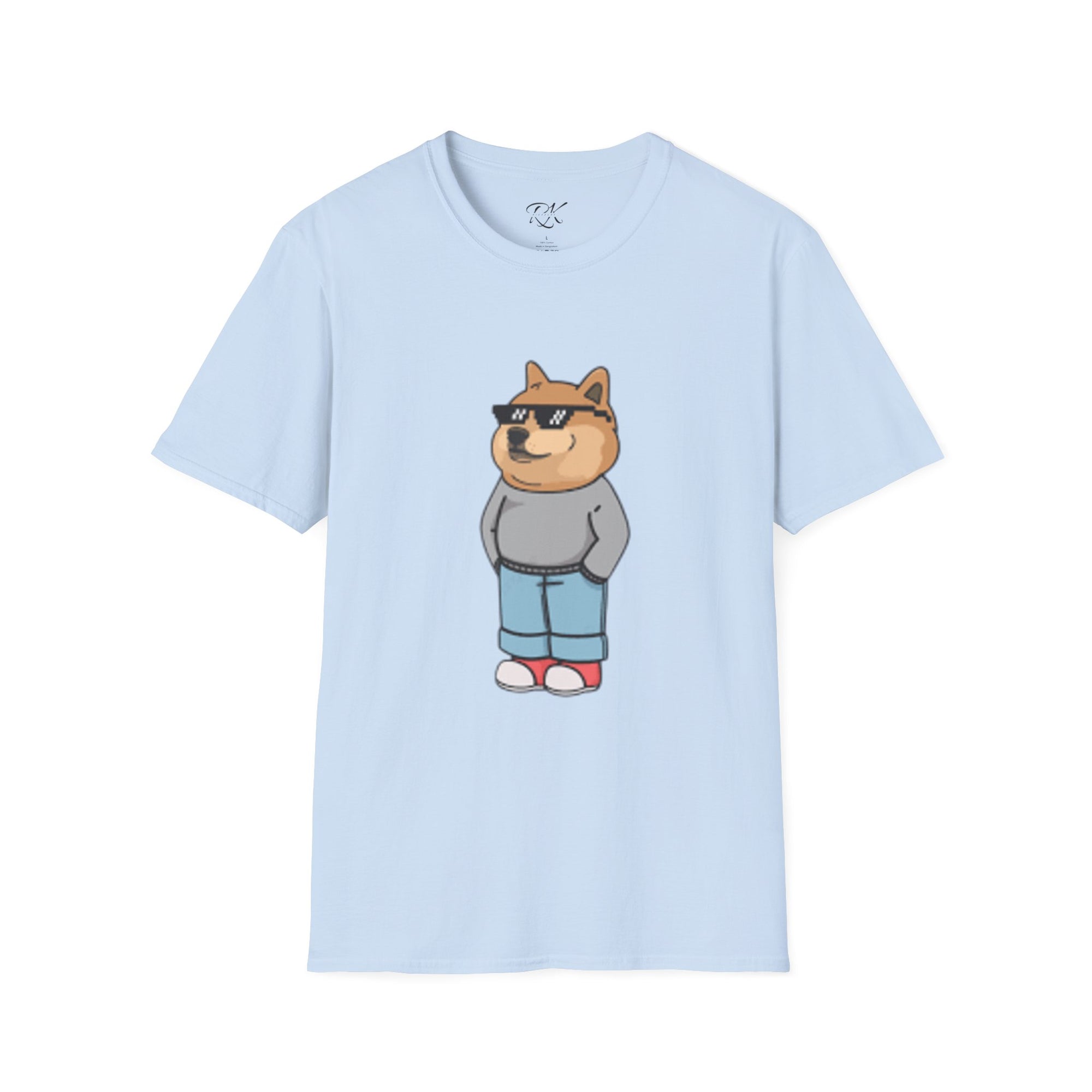 Cool Dog Graphic Tee | Unisex Softstyle T-Shirt, Funny Pet Lover Gift, Dog Dad Shirt, Casual Wear, Gift for Animal Lovers