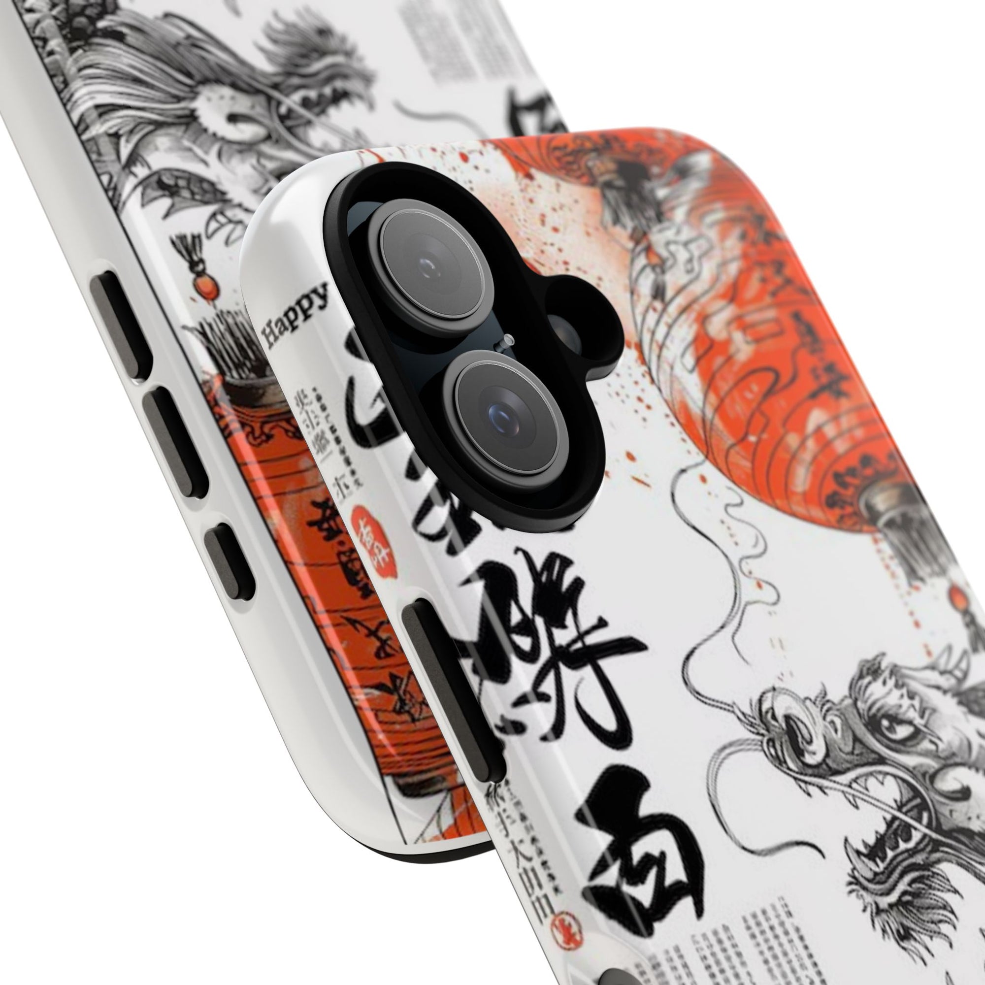 Dragon Design Phone Case, Tough Cases with Chinese Art for Unique Style, Gift for Art Lovers, Phone Protection, Trendy Accessories