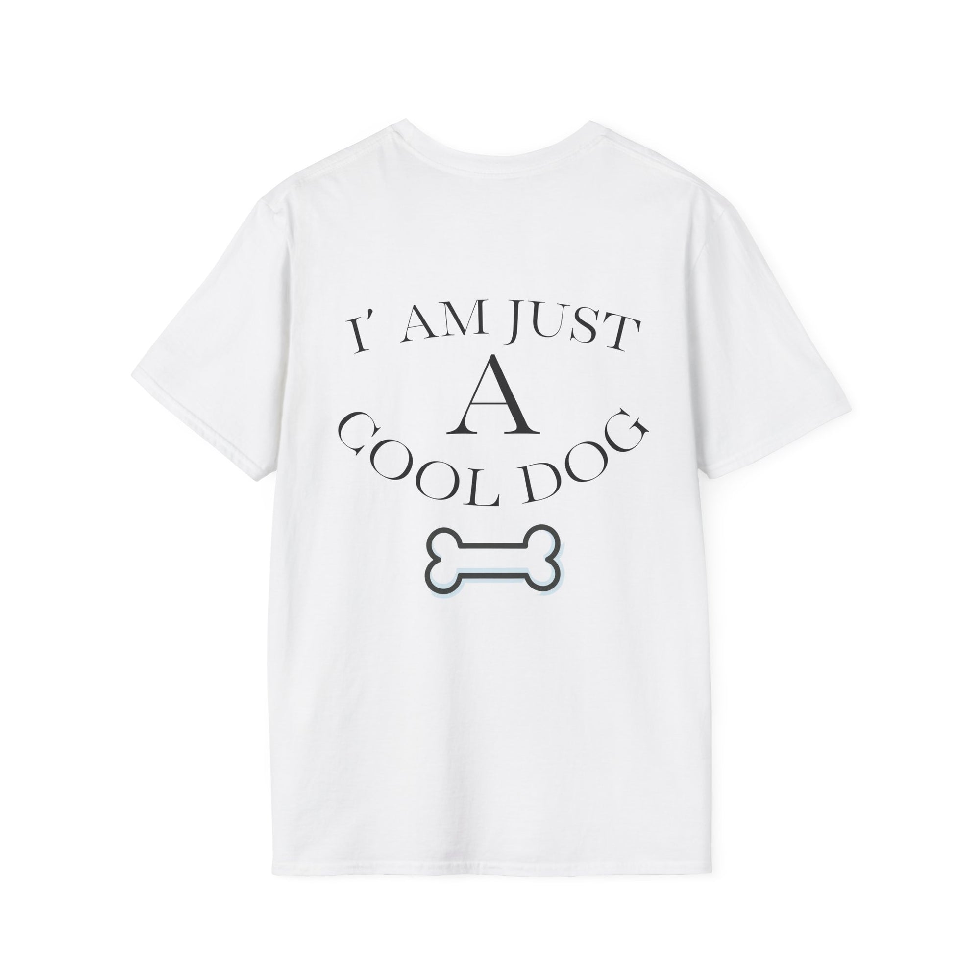 Cool Dog Graphic Tee | Unisex Softstyle T-Shirt, Funny Pet Lover Gift, Dog Dad Shirt, Casual Wear, Gift for Animal Lovers