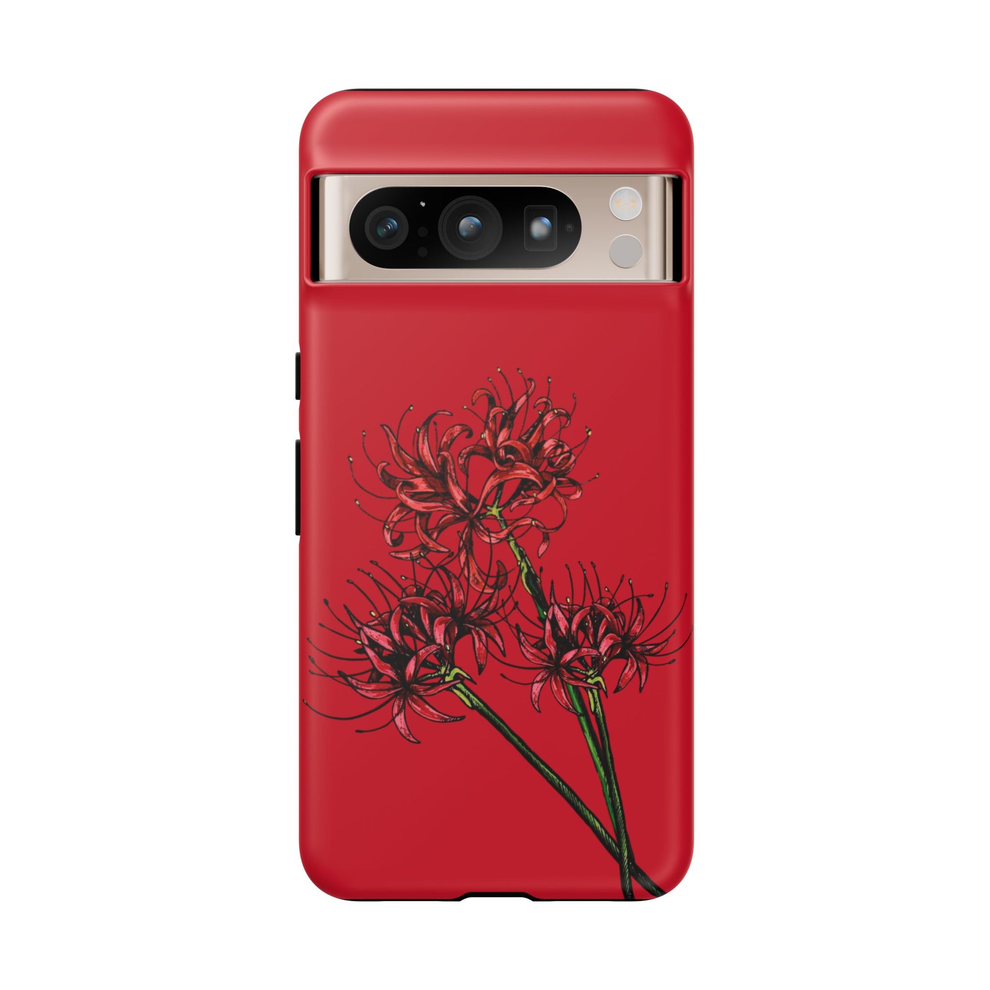 Floral Phone Case, Cute Durable Case for Plants Lovers, Stylish Tech Accessories, Gift for Her, Autumn Decor