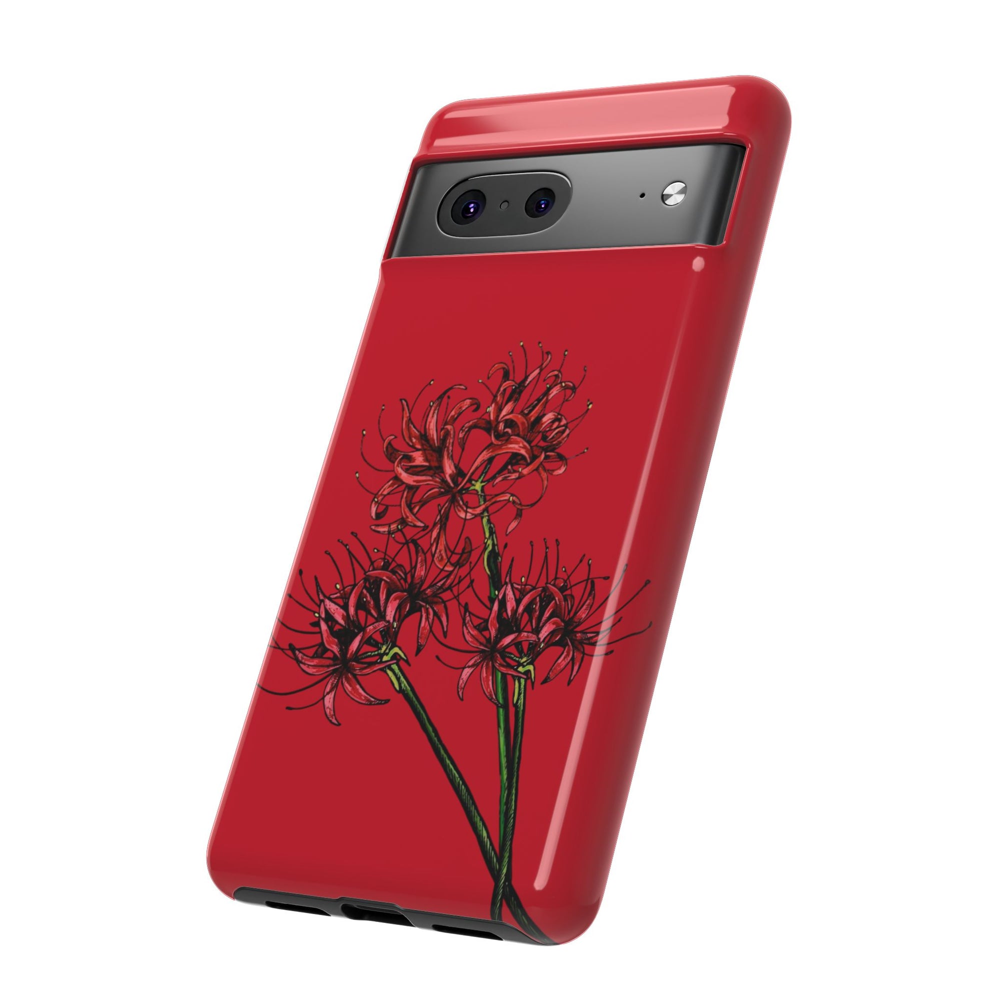 Floral Phone Case, Cute Durable Case for Plants Lovers, Stylish Tech Accessories, Gift for Her, Autumn Decor