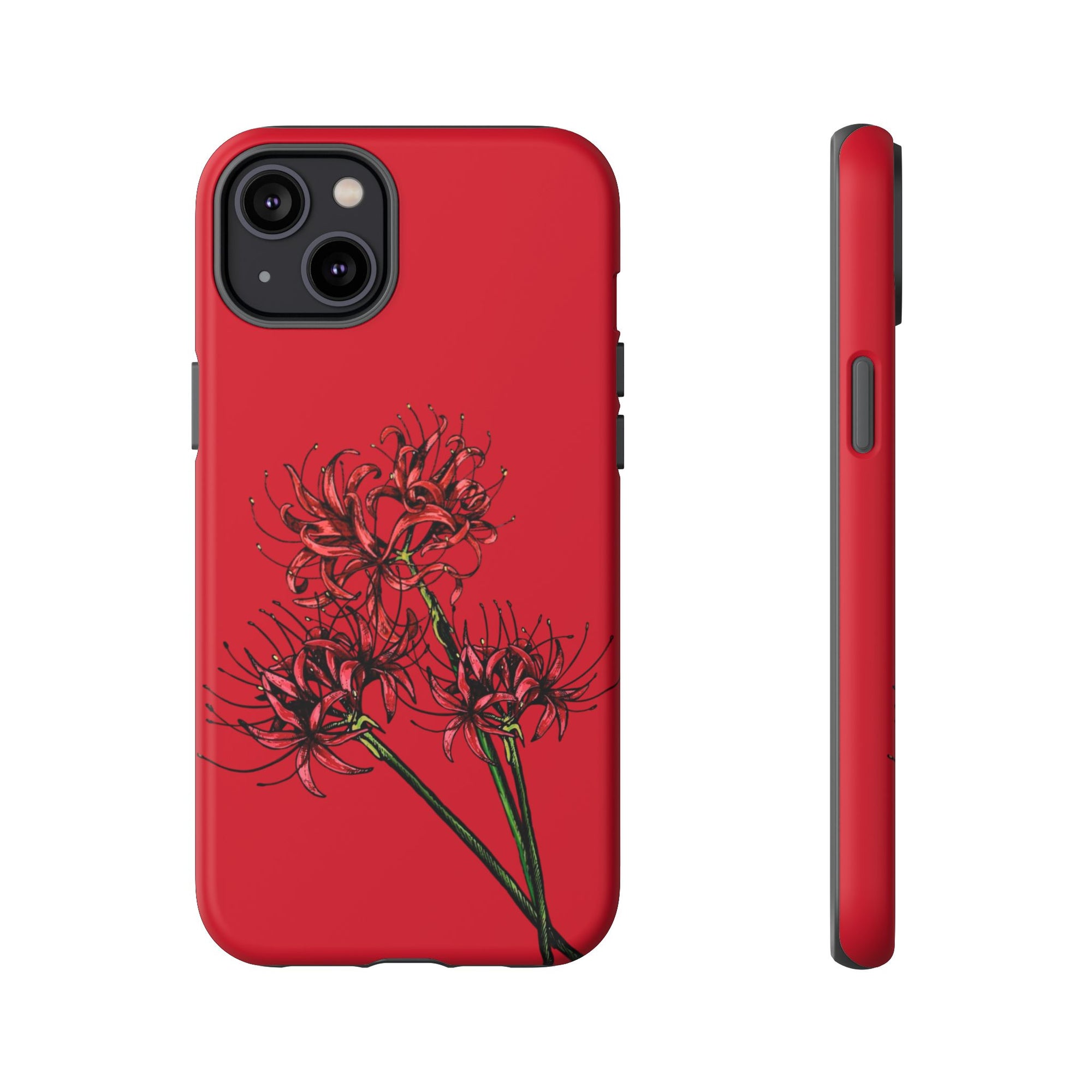 Floral Phone Case, Cute Durable Case for Plants Lovers, Stylish Tech Accessories, Gift for Her, Autumn Decor