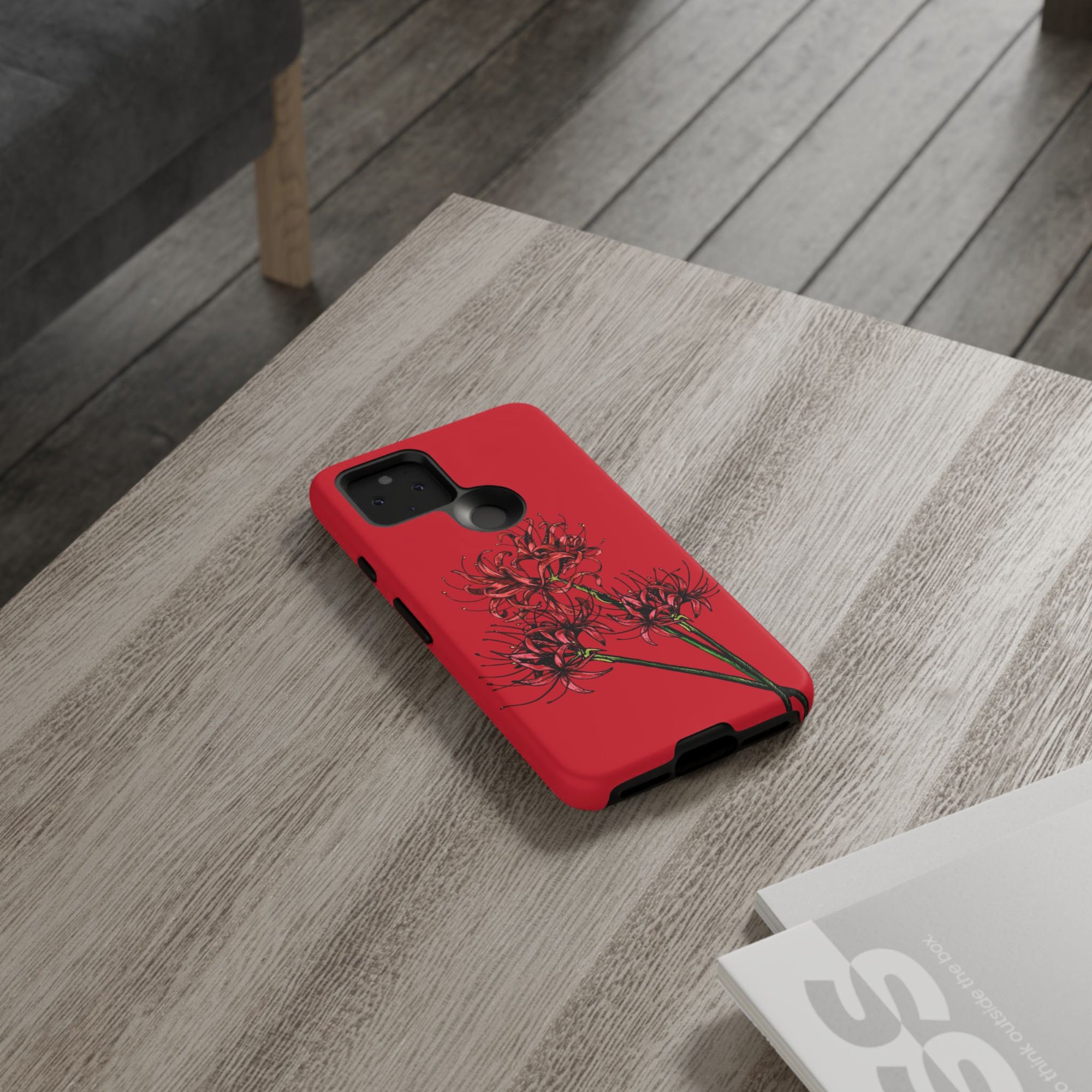 Floral Phone Case, Cute Durable Case for Plants Lovers, Stylish Tech Accessories, Gift for Her, Autumn Decor